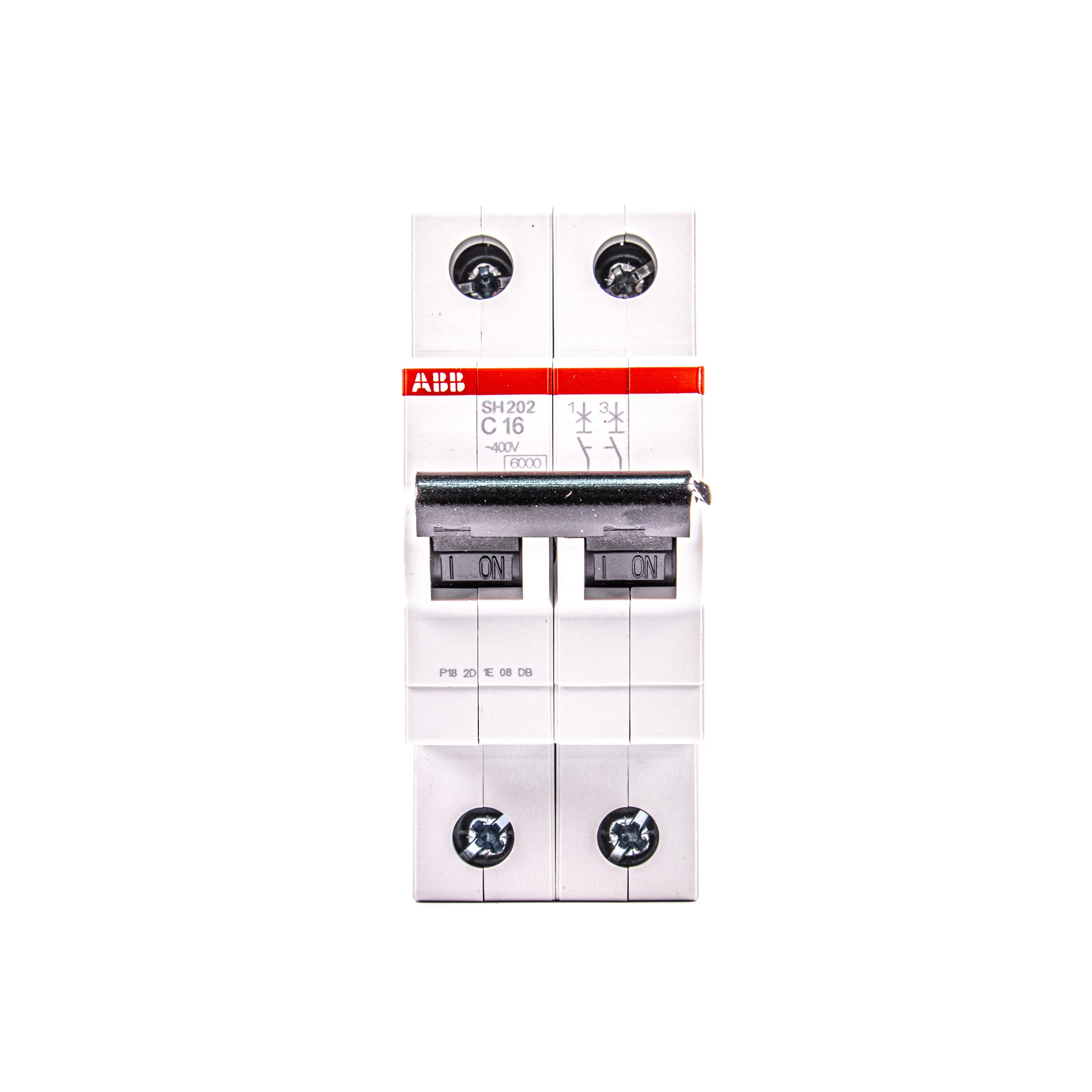 Изображение товара Автоматический выключатель ABB SH200 2P C16 А 6 кА 2CDS212001R0164