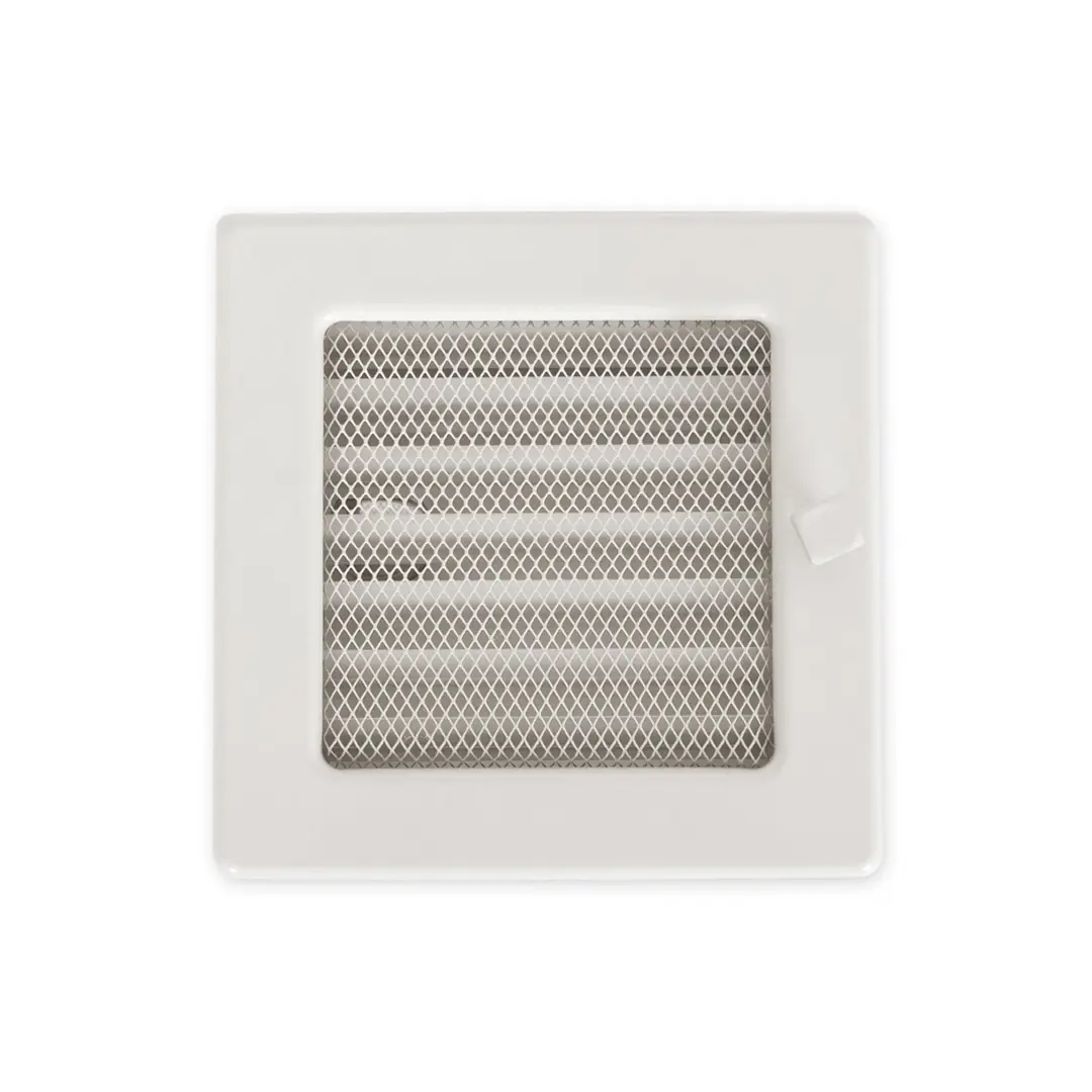 Изображение товара Решетка вентиляционная LK кремовый с задвижкой 17x17см