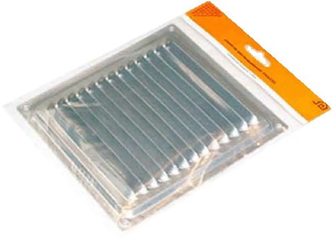 Изображение товара Решетка вентиляционная Melodia della vita 200x200 мм металл цвет белый