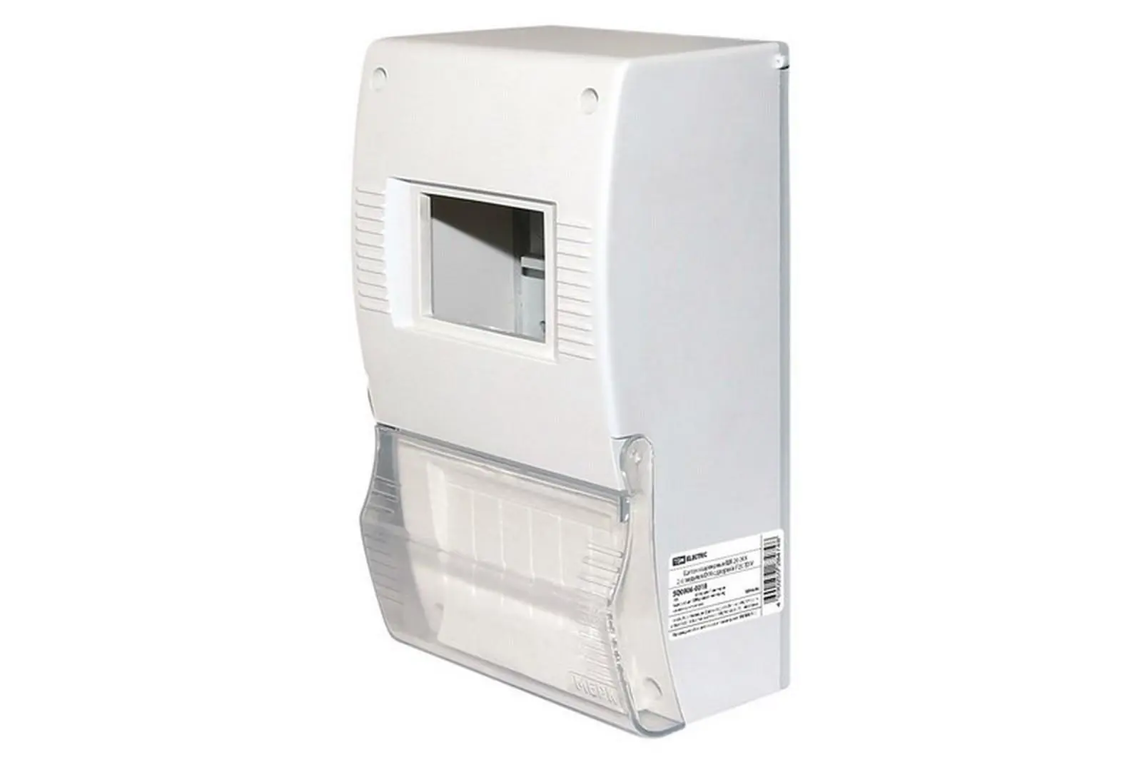 Изображение товара Щит распределительный навесной Tdm Electric ЩК 26-004 1x6 модулей с дверкой IP20 пластик SQ0906-0018