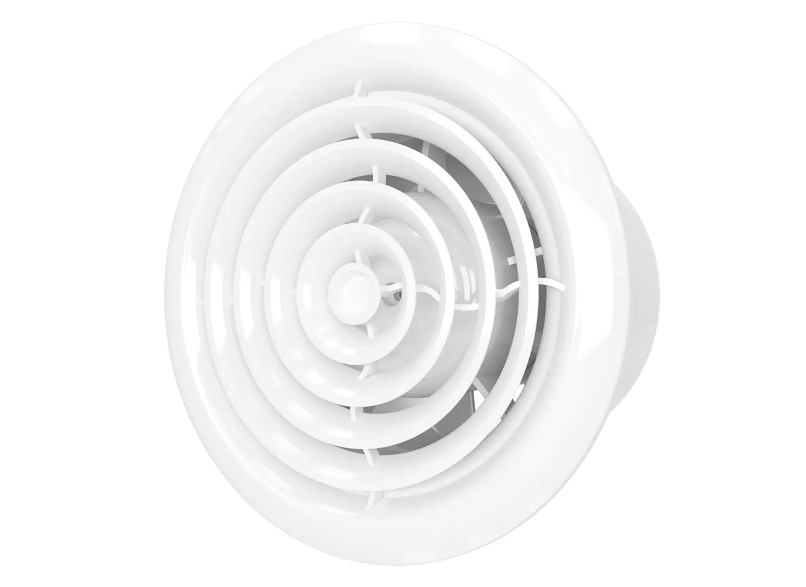 Изображение товара Вентилятор осевой вытяжной ERA Flow D100 мм 35 дБ 107 м³/ч белый