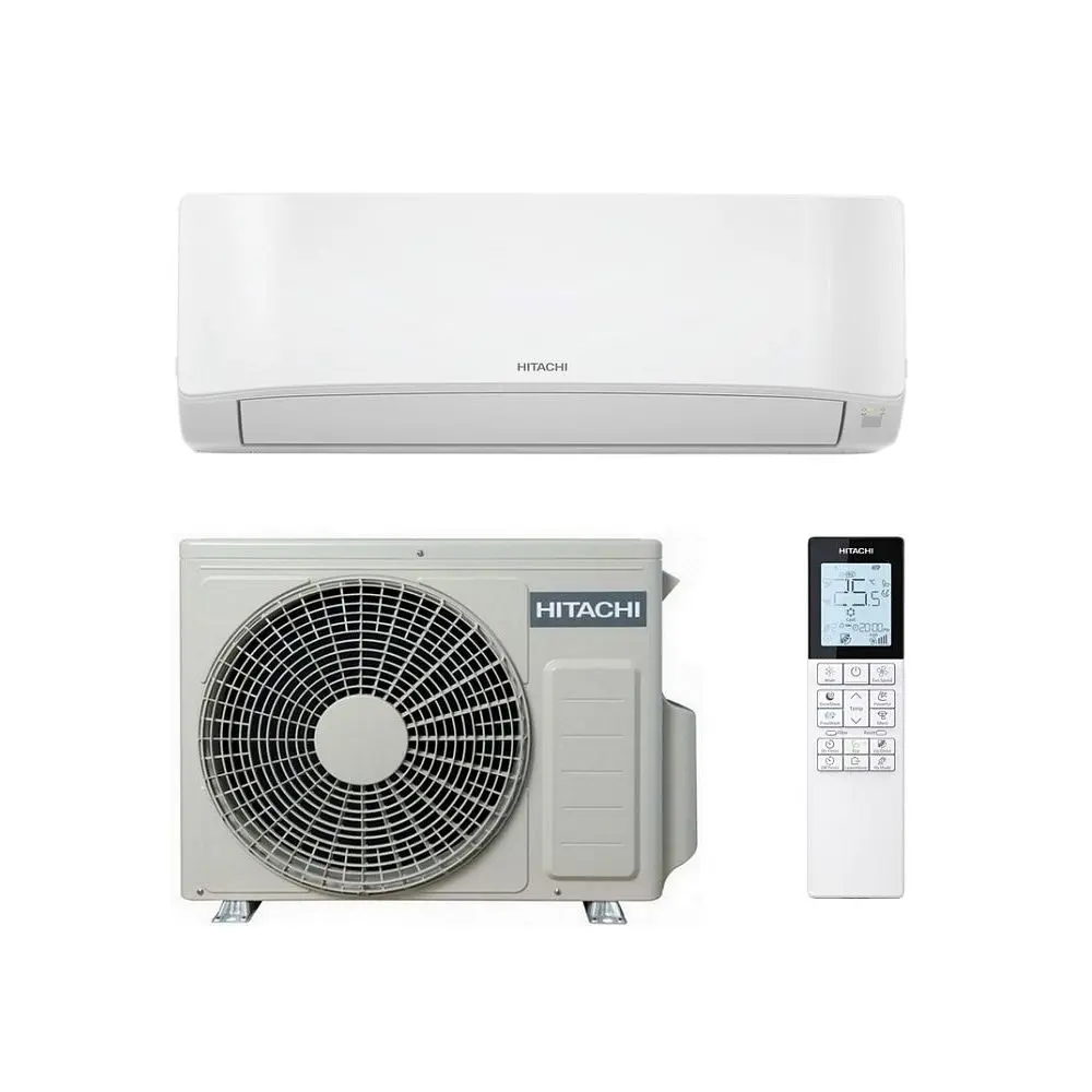 Изображение товара Сплит-система инверторная Hitachi RAK-DJ35PHAE/RAC-DJ35PHAE 12K BTU охлаждение/обогрев с Wi-Fi