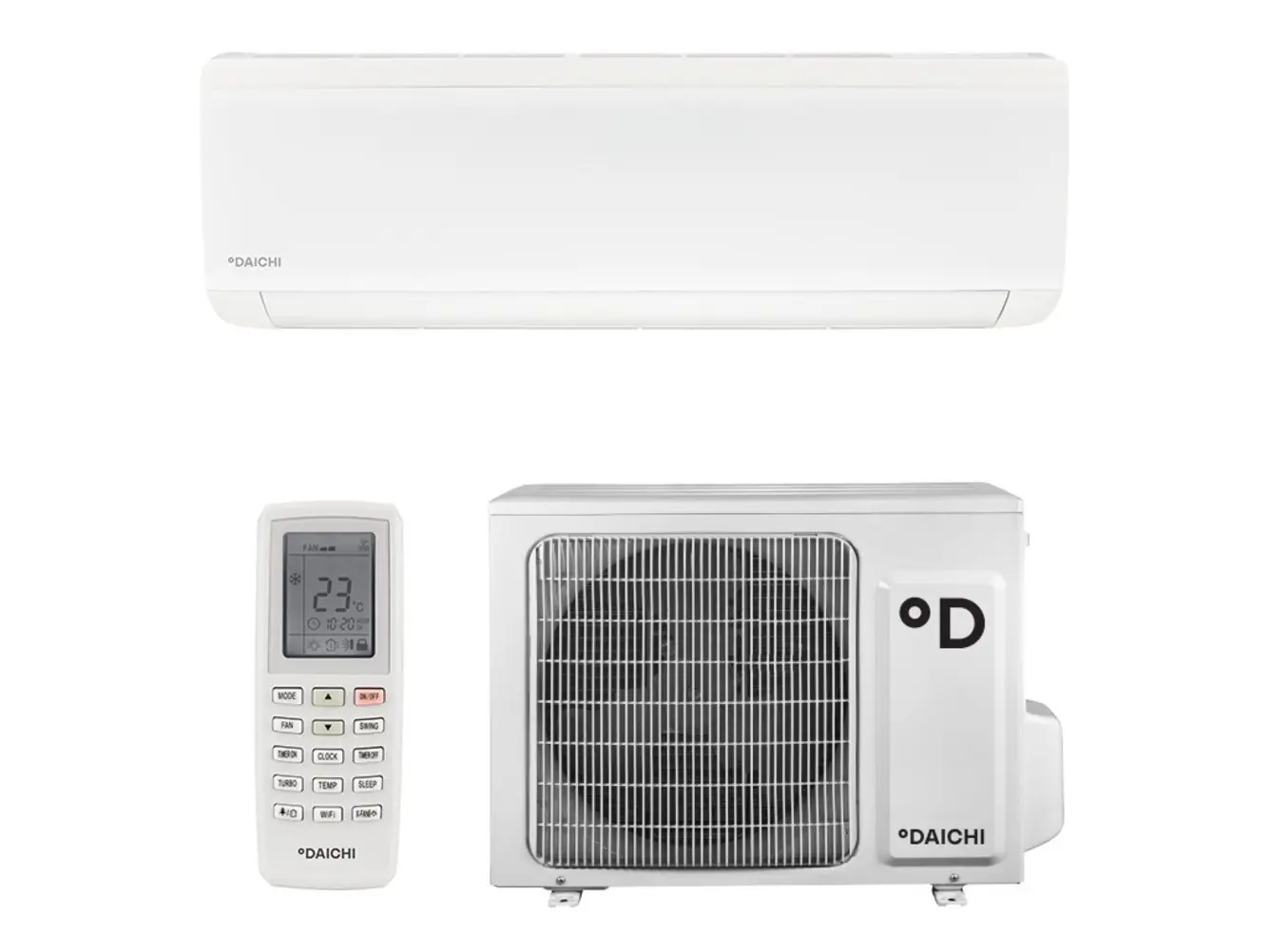 Изображение товара Сплит-система Daichi ICE60AVQ1-1/ICE60FV1-1 21K BTU охлаждение/обогрев