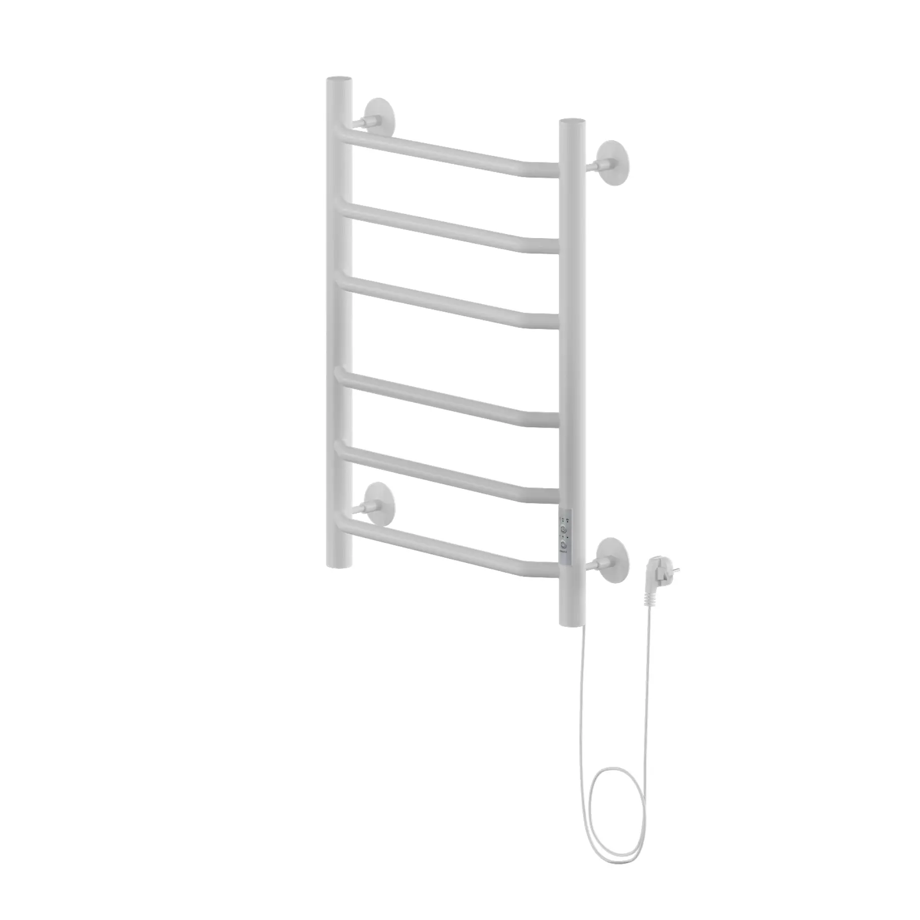 Изображение товара Электрический полотенцесушитель Ника WAY-3 600 мм с терморегулятором и полкой белый