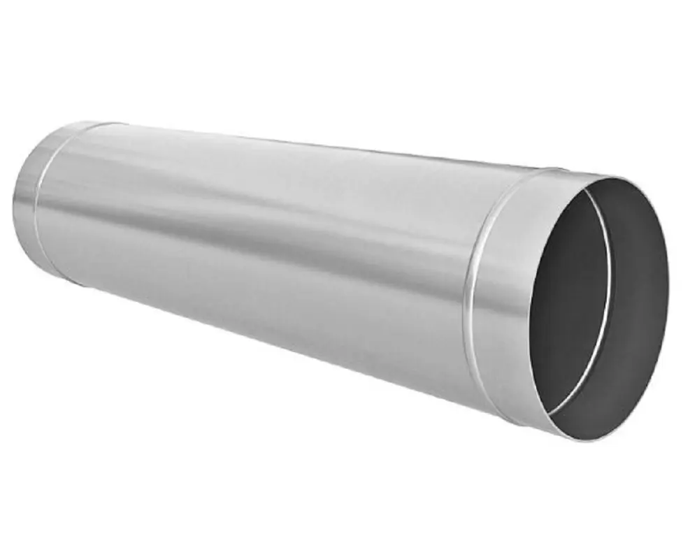 Изображение товара Воздуховод круглый Diaflex 160 мм 1.25 м оцинкованный стальной прямошовный