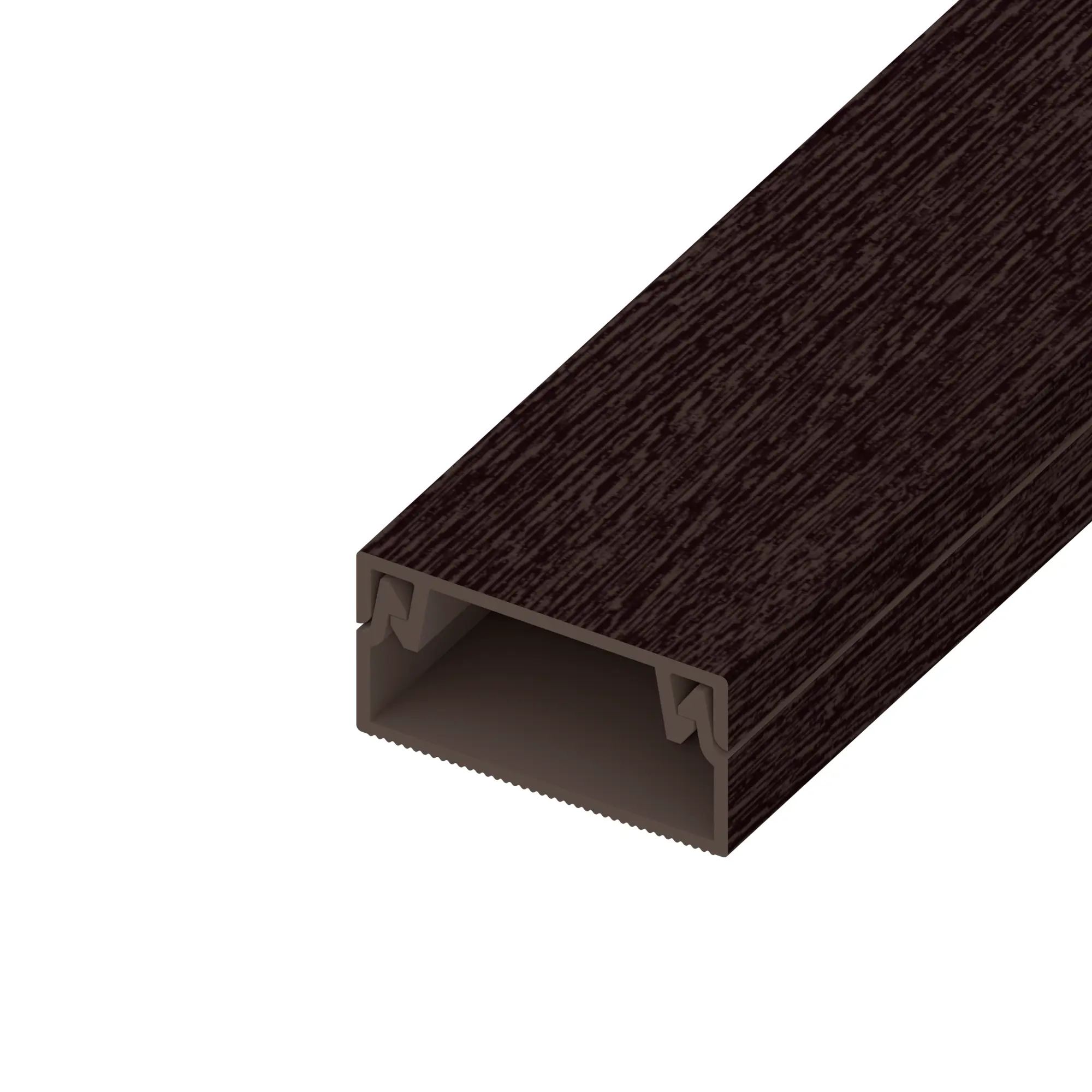 Изображение товара Кабель-канал Agis профиль 20x10 мм 200 см венге 5 шт.