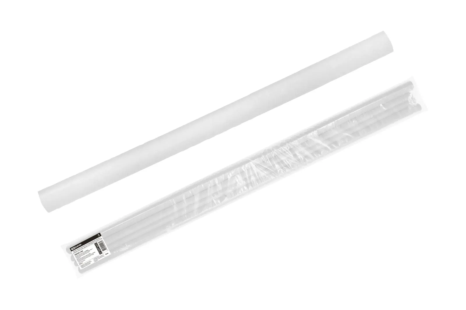 Изображение товара Трубка термоусадочная Tdm electric ТТкНГ 3:1 7.9/2.65-Б 1 м клеевая цвет белый 10 шт.