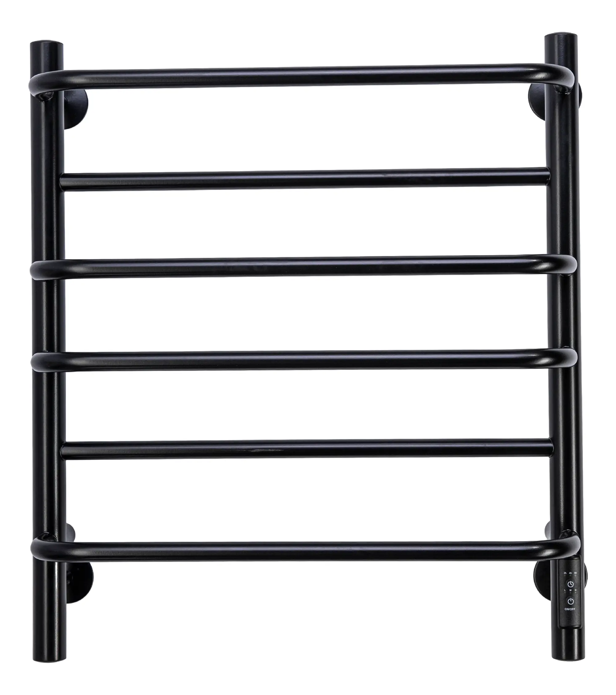 Изображение товара Электрический полотенцесушитель COMFYSAN Puro EC-6 400x600 мм 238 Вт с терморегулятором лесенка чер