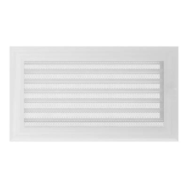 Изображение товара Решетка вентиляционная Kratki Оскар 7220 170x300 мм металл цвет белый