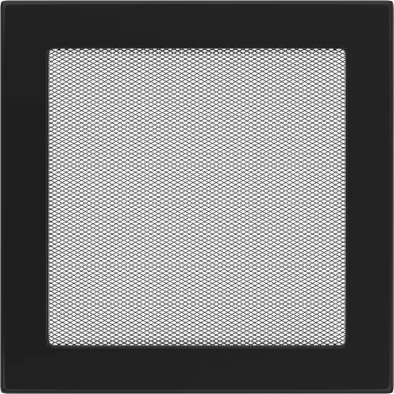 Изображение товара Решетка вентиляционная Kratki 7146 220x220 мм металл цвет черный
