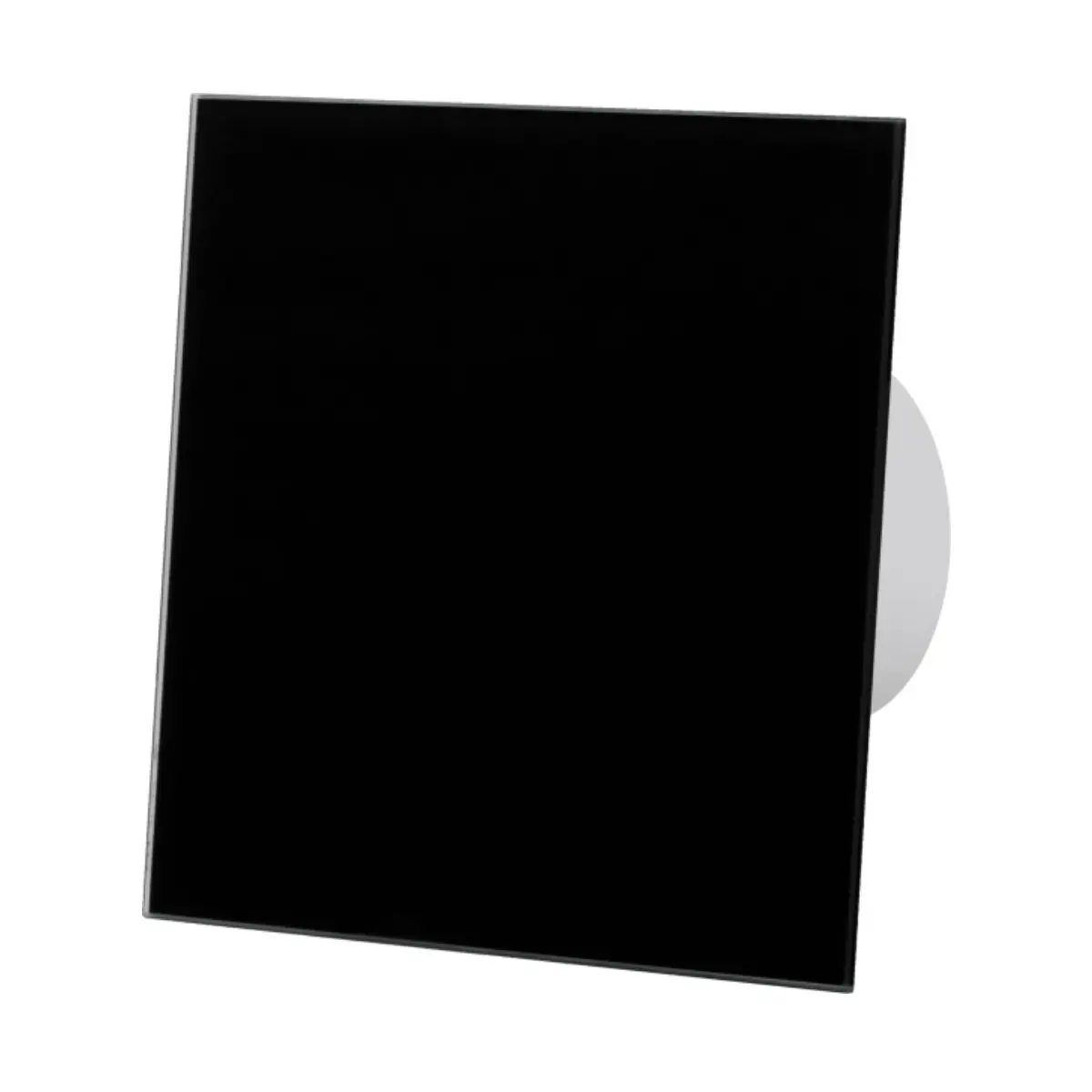 Изображение товара Вентилятор осевой вытяжной Airroxy dRim 100 PS, 100 мм, черный глянец, тихий