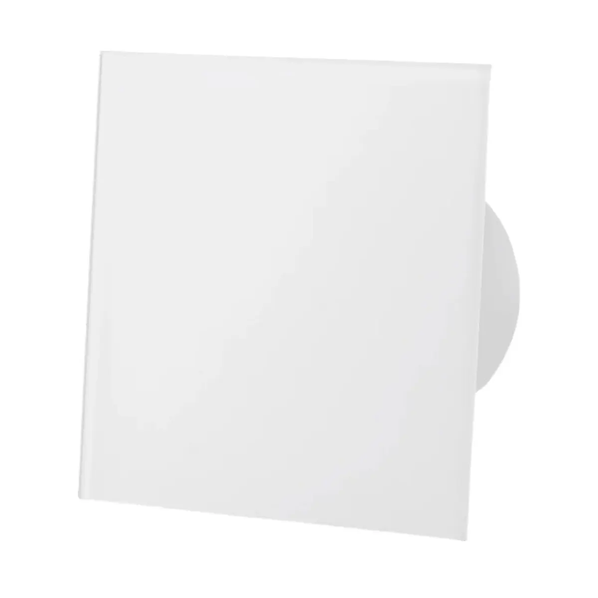 Изображение товара Вентилятор вытяжной осевой Airroxy dRim 100 PS с обратным клапаном, тихий, белый глянец