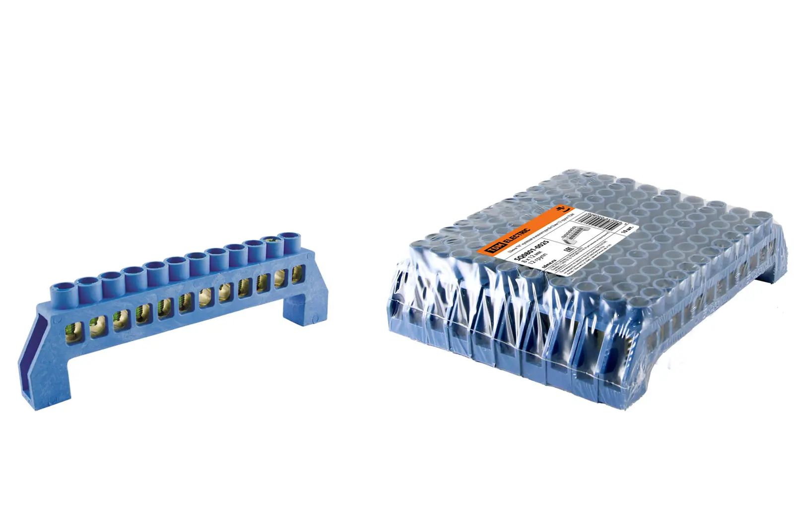 Изображение товара Шина нулевая Tdm electric в изоляторе 8x12 мм 12 групп SQ0801-0025