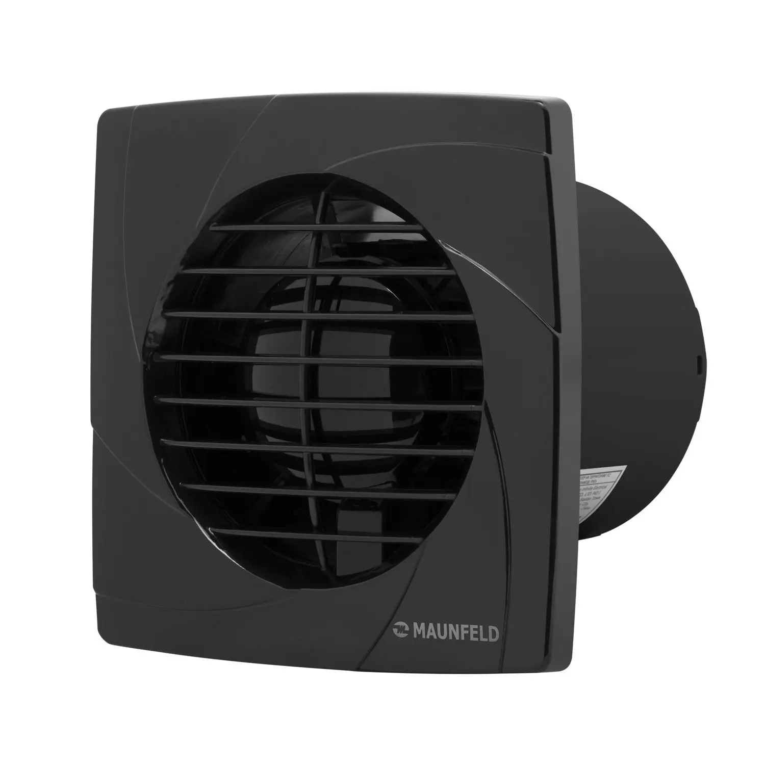 Изображение товара Вентилятор осевой вытяжной Maunfeld MFB08GB D86 мм 39 дБ 70 м³/ч обратный клапан цвет черный