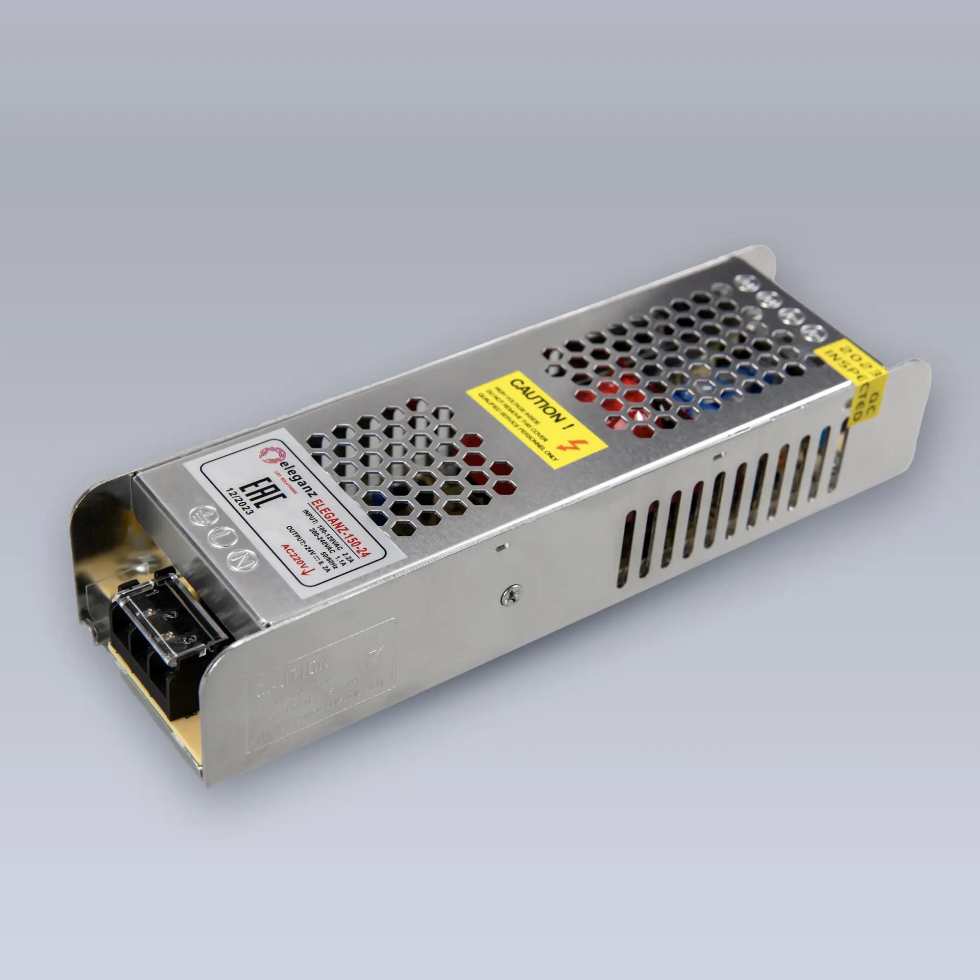 Изображение товара Блок питания Eleganz 6 светодиодная лента 150 Вт IP20 24В Китай