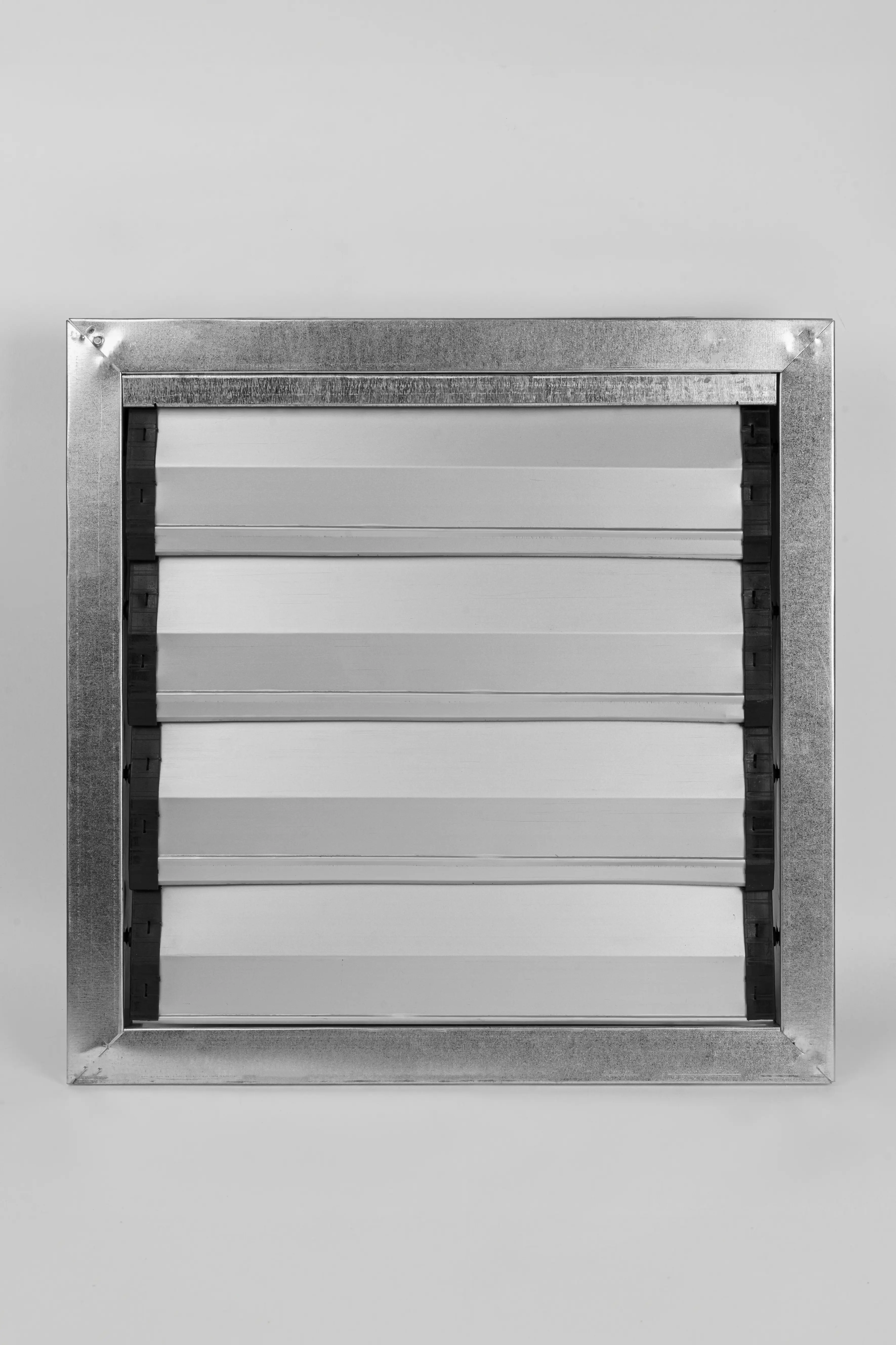 Изображение товара Решетка гравитационная Khazarfan 400x400 мм металл цвет серый