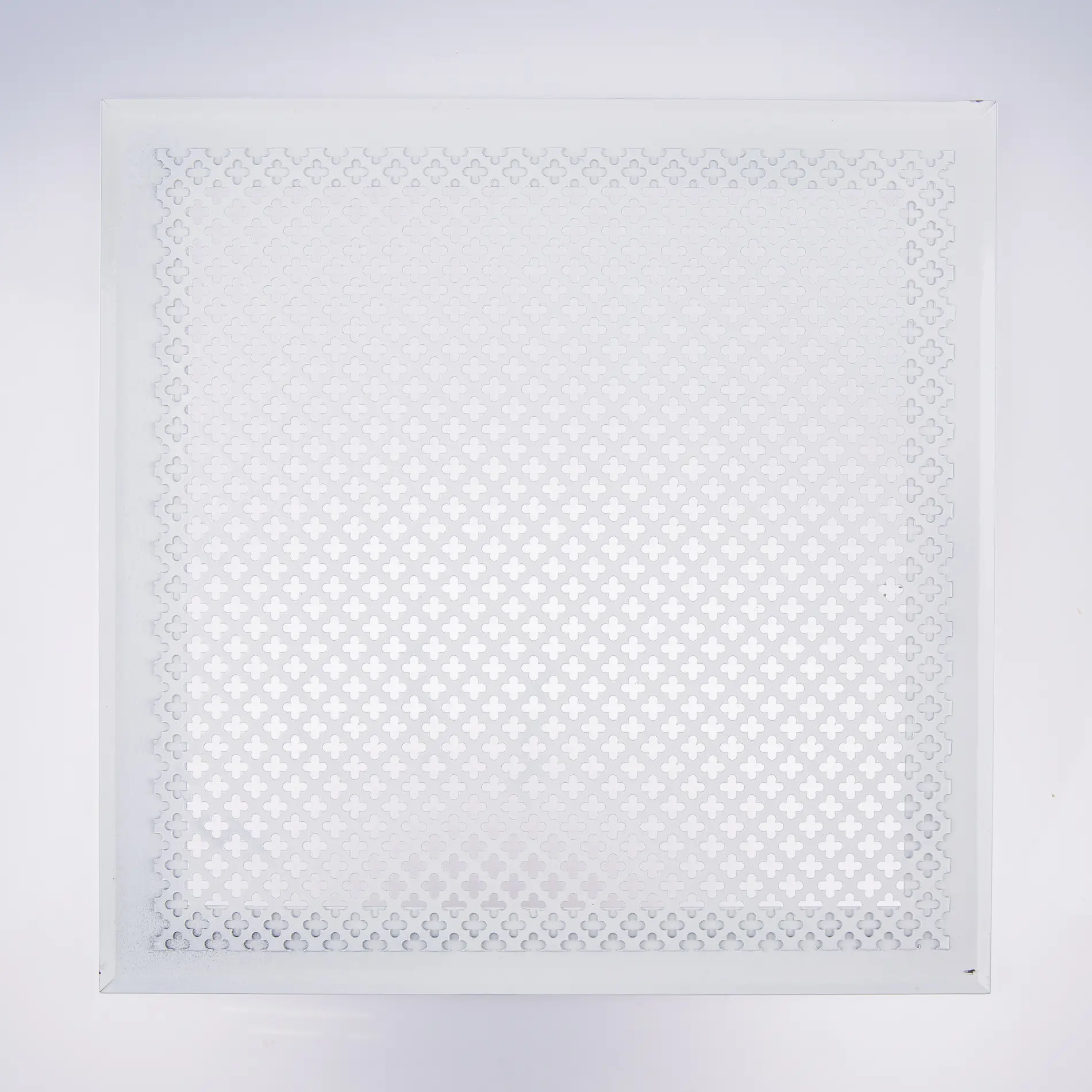 Изображение товара Решетка вентиляционная Шамрай 250x250 мм сталь/алюминий цвет белый