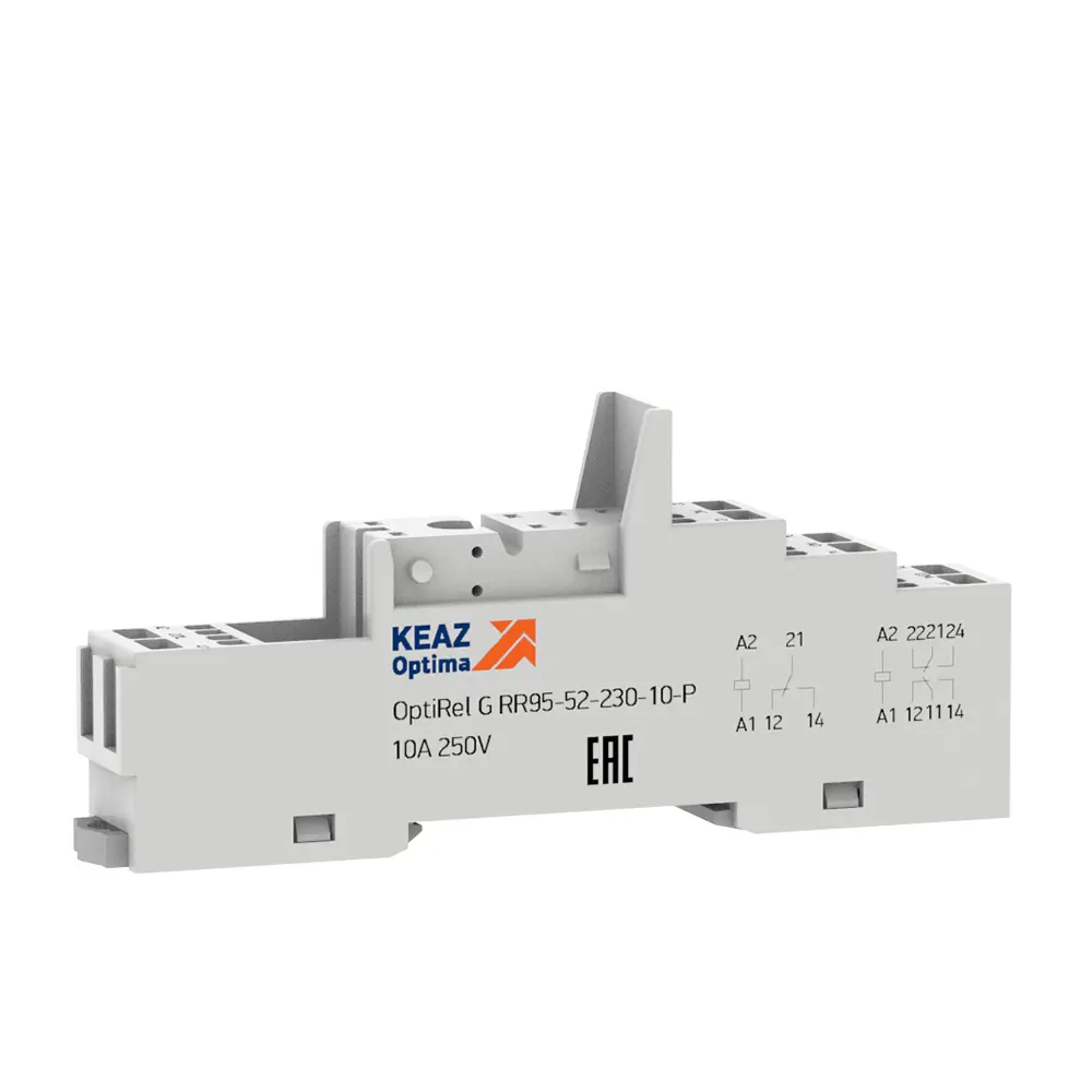 Изображение товара Розетка для реле КЭАЗ OptiRel G RR95-52-230-10-P