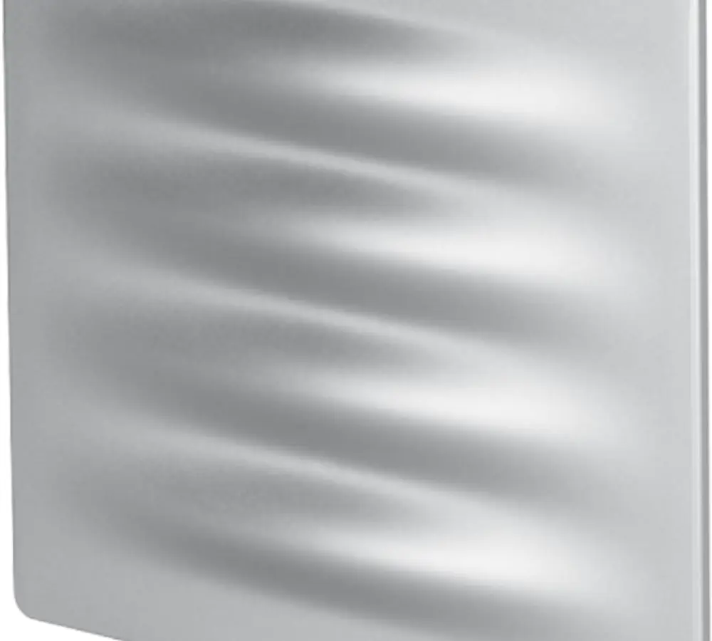 Изображение товара Вентилятор вытяжной Awenta System+ Silent 125 KWS125, тихий и мощный, серебристый