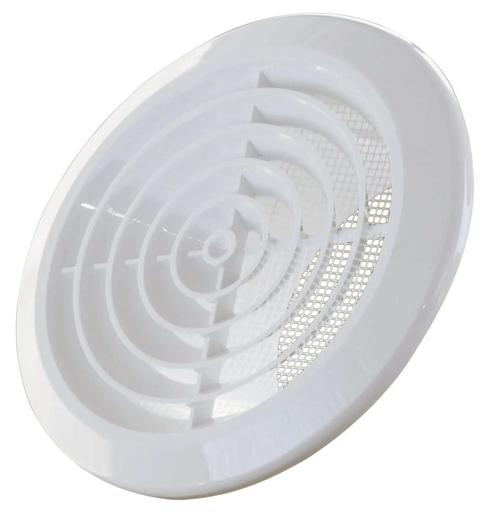 Изображение товара Решётка вентиляционная Dospel KOS D100 мм пластик цвет белый