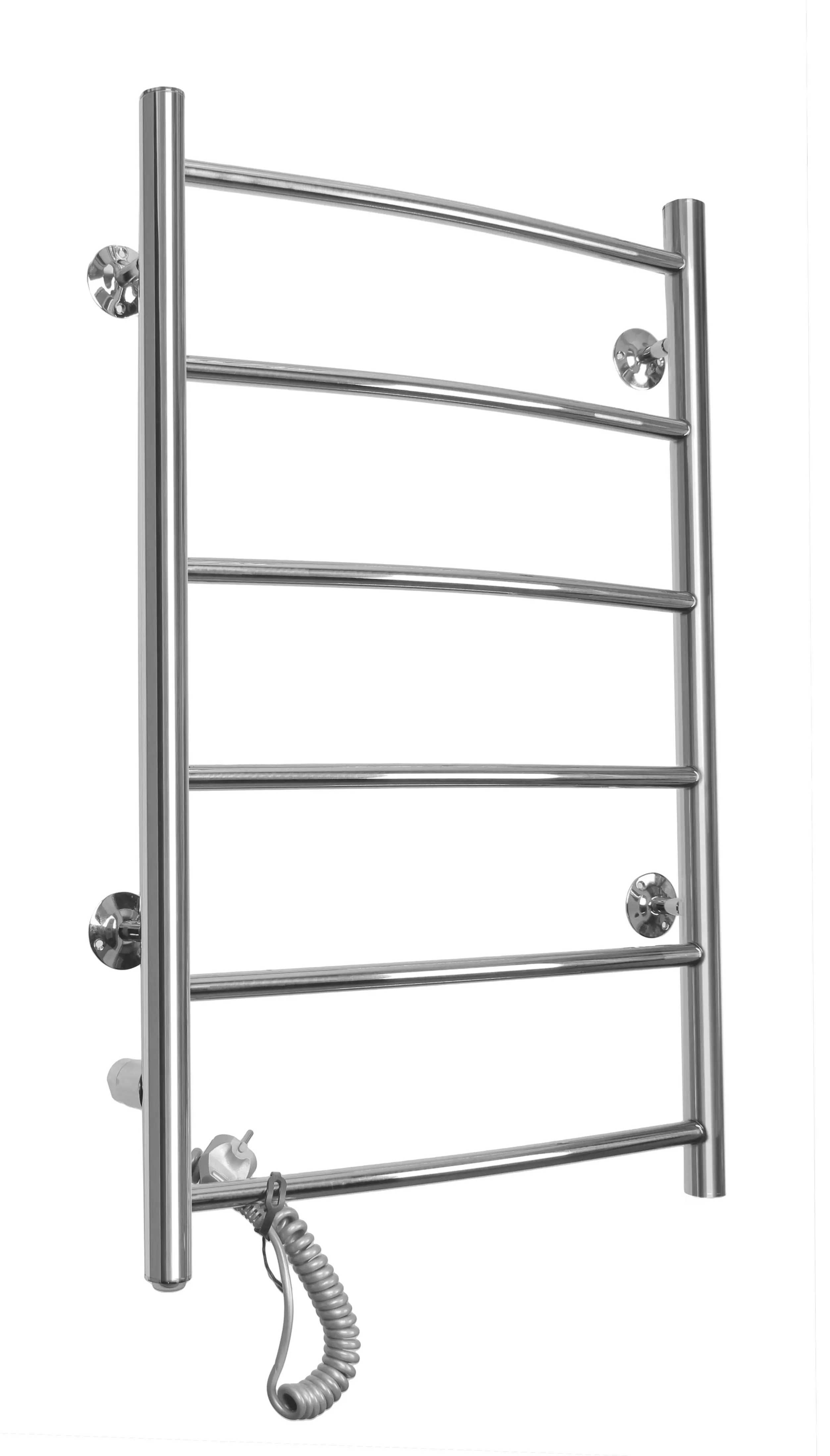 Изображение товара Полотенцесушитель электрический Domoterm Классик DMT 109-6 EK L 500x900 мм 72 Вт лесенка цвет хром