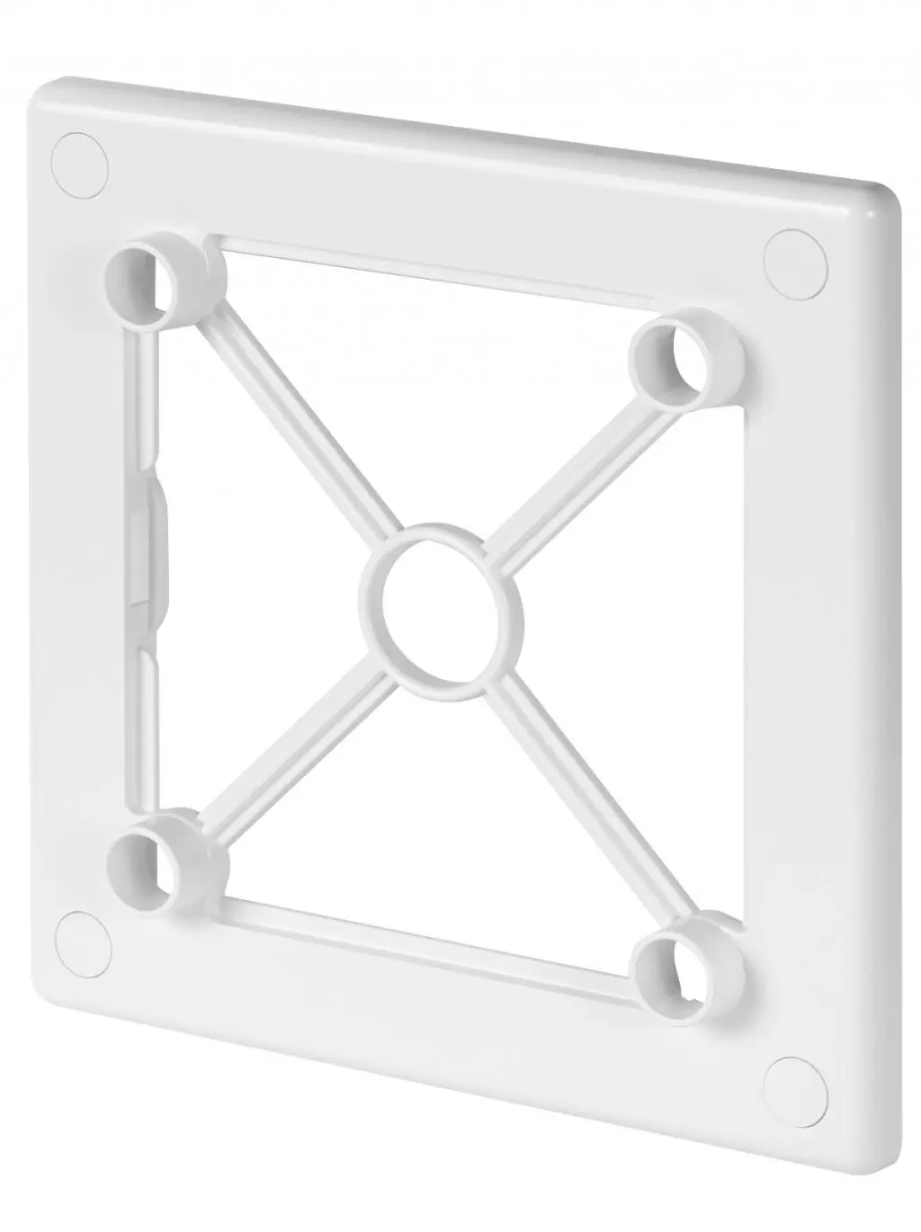 Изображение товара Рамка для настенного крепления панелей Awenta RW100 150x150 мм пластик цвет белый