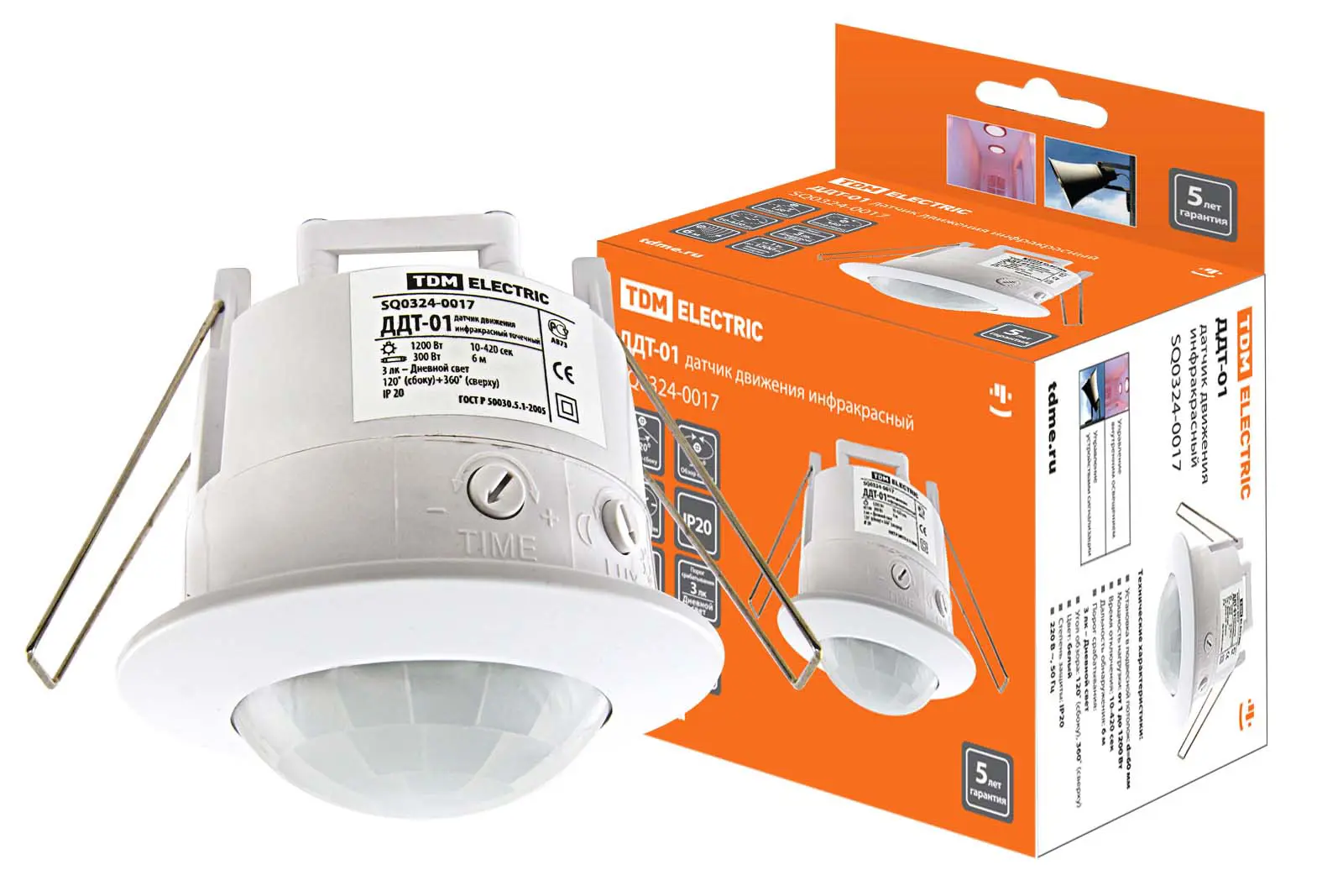 Изображение товара Датчик движения Tdm electric SQ0324-0017, IP20