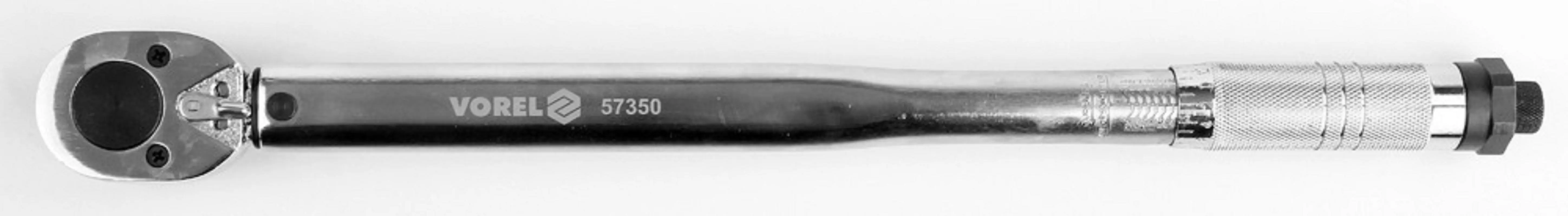 Изображение товара Динамометрический ключ Vorel 57350 3/8 дюйма 13.6-203.5 Нм с кейсом