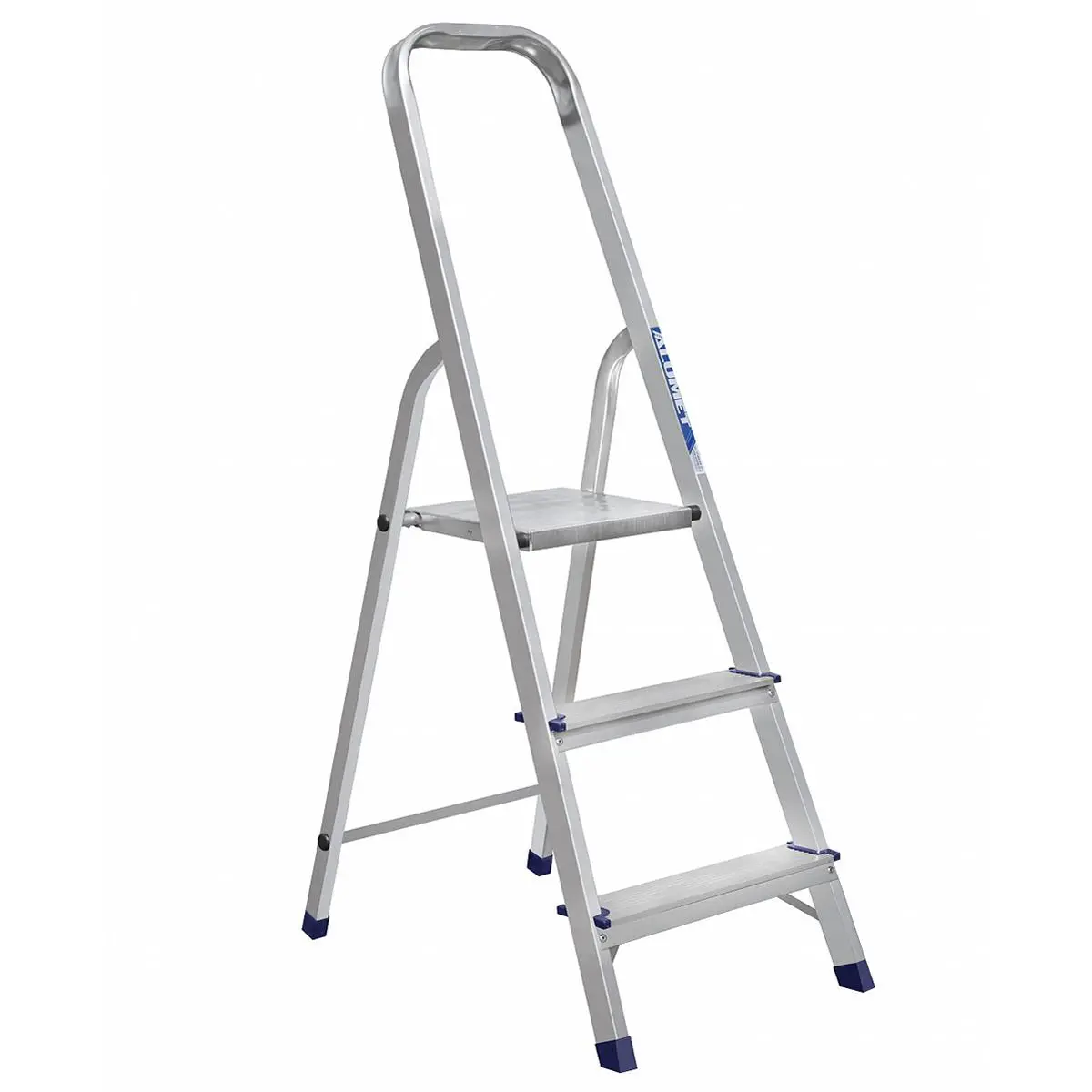 Изображение товара Алюминиевая стремянка Алюмет 3 ступени до 150 кг, рабочая высота 2,70 м