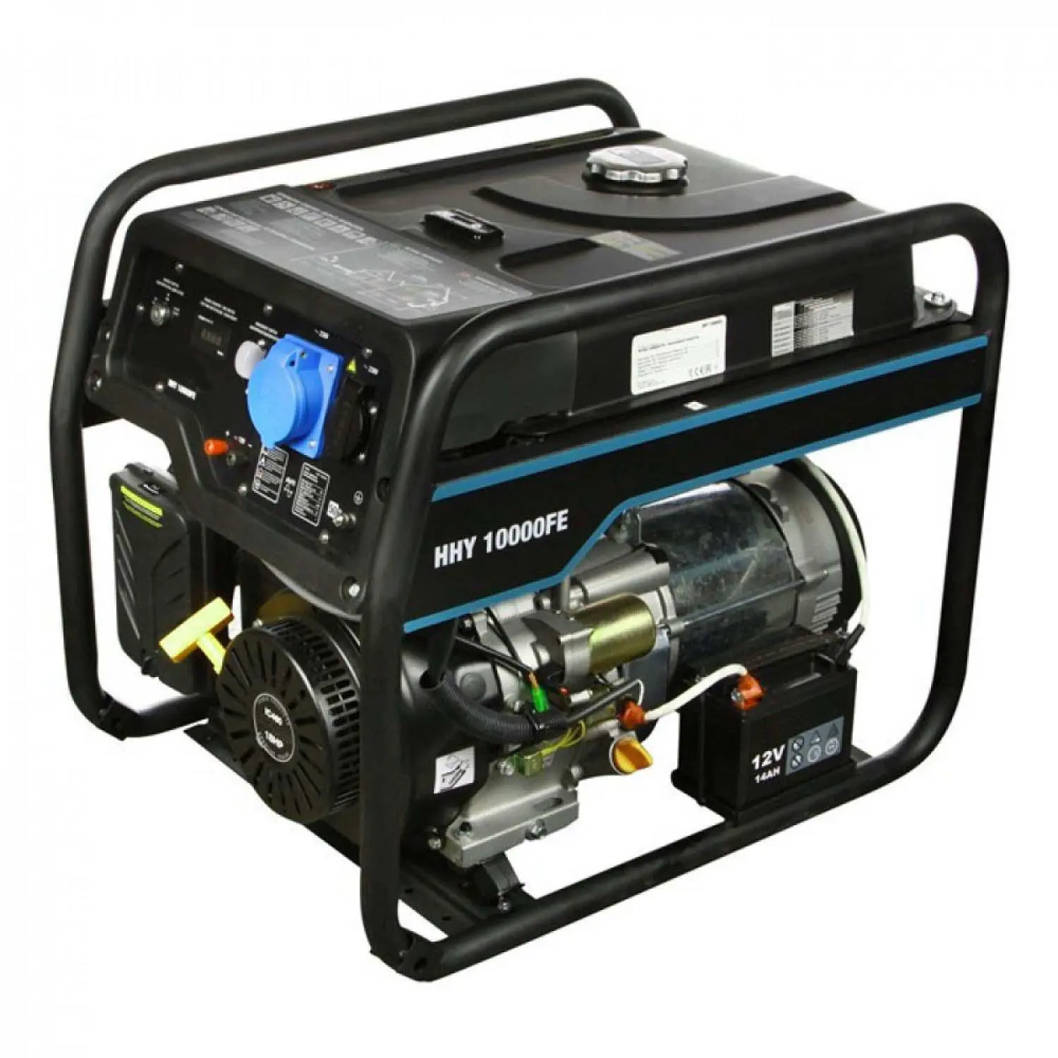 Изображение товара Бензиновый генератор Hyundai HHY 10000FE 8 кВт для дома и работ