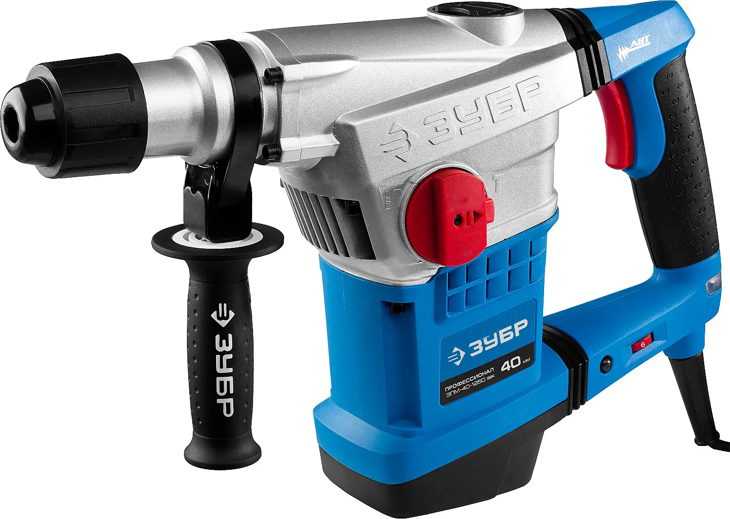 Изображение товара Перфоратор сетевой SDS Max ЗУБР ЗПМ-40-1250 ЭВК 1250 Вт 10 Дж