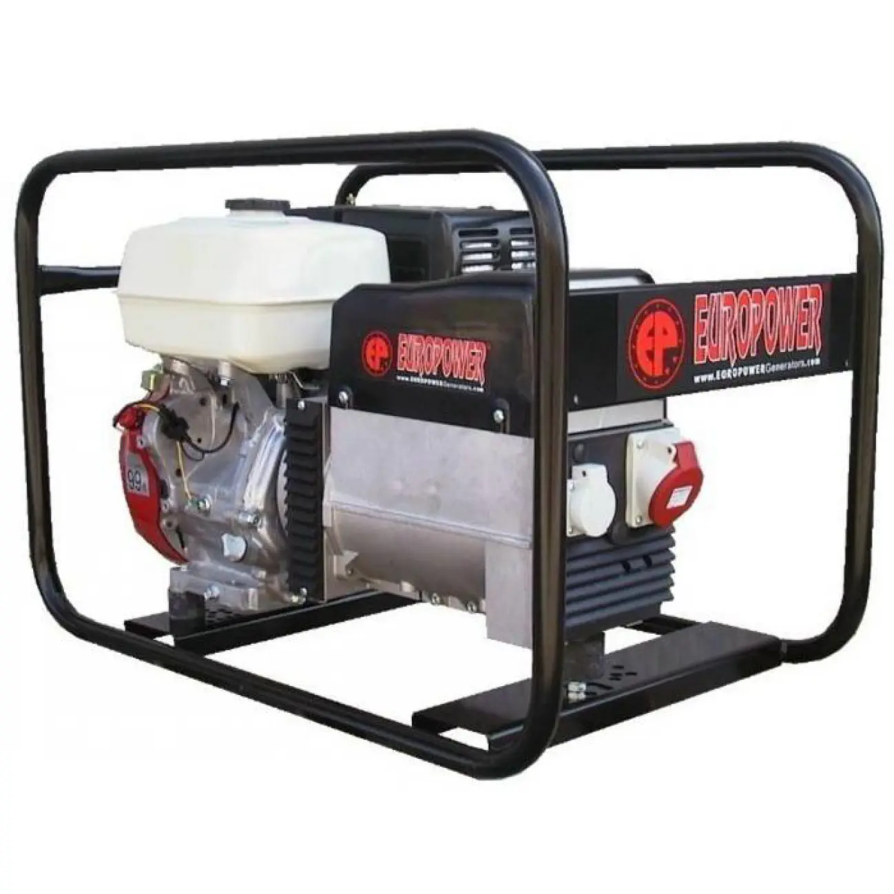 Изображение товара Генератор бензиновый Europower EP 6500 T 7 кВт трехфазный для профессиональных работ