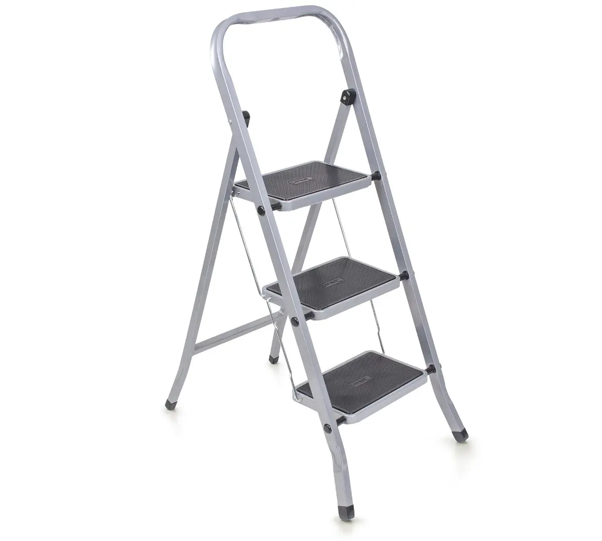 Изображение товара Стальная стремянка Dogrular Glass Plus 123303 3 ступени 150 кг load