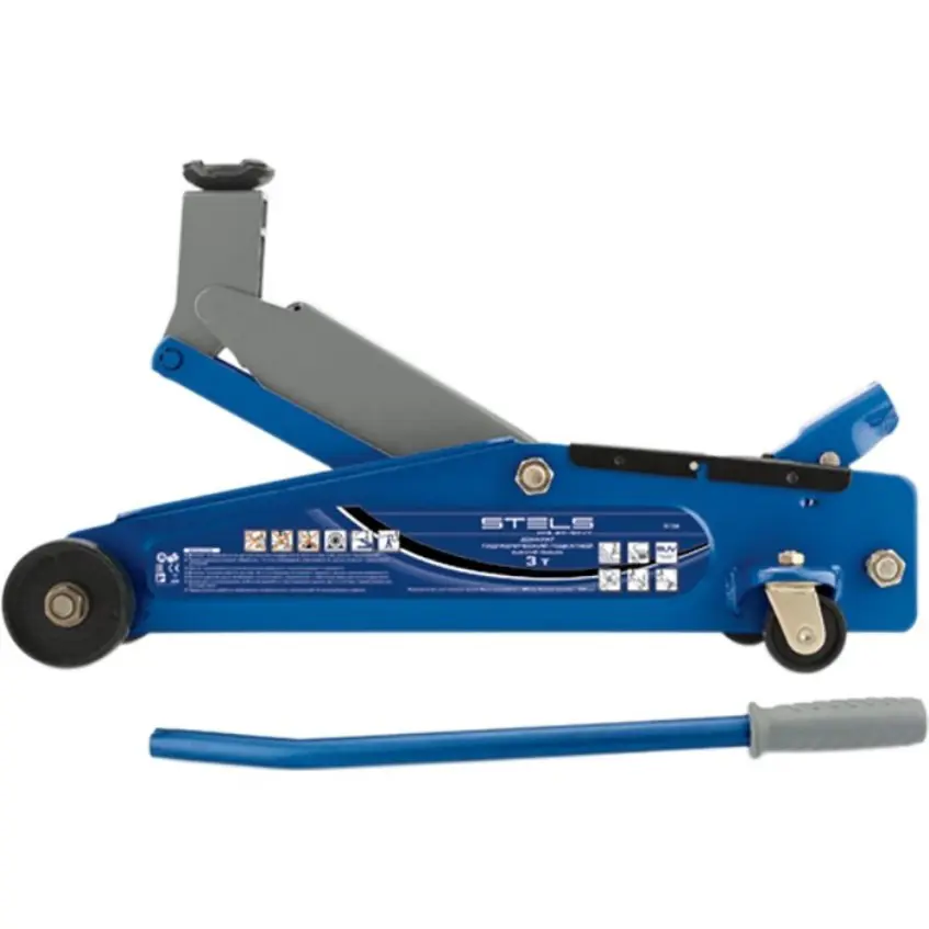 Изображение товара Домкрат подкатной гидравлический Stels 51134 до 3 т, 190-535 мм