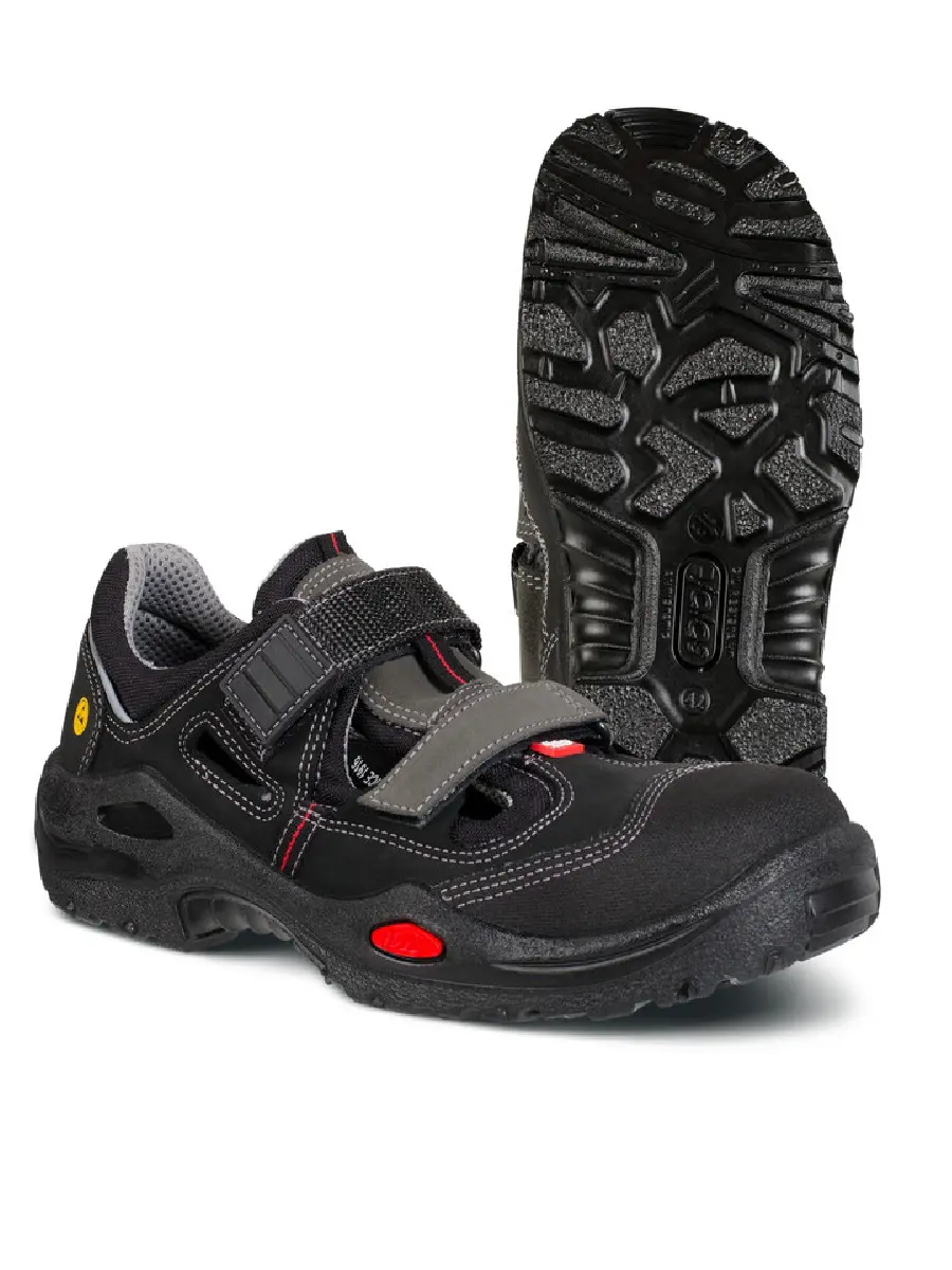 Изображение товара Защитные рабочие кожаные сандалии с металлическим подноском Jalas 1605 E-Sport размер 39