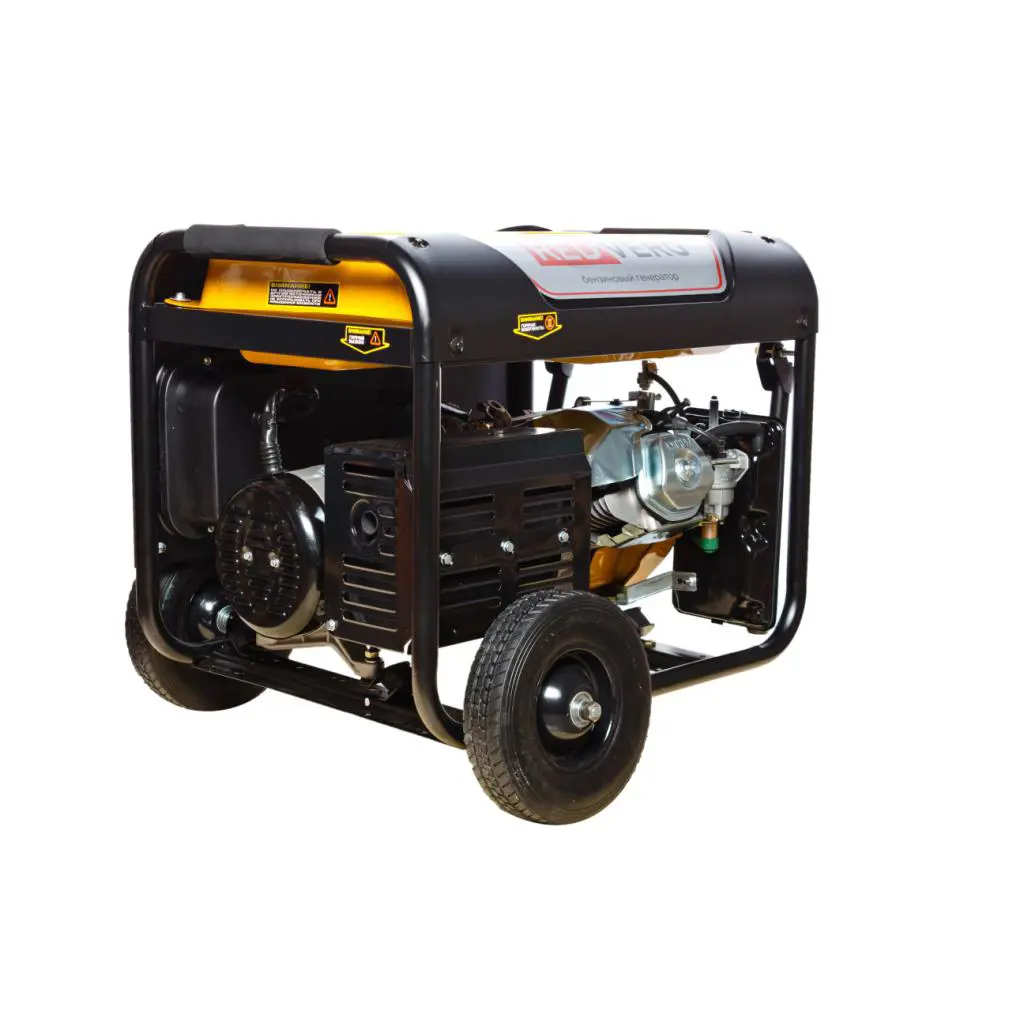 Изображение товара Генератор бензиновый Redverg RD-G8000EN, 6.5 кВт