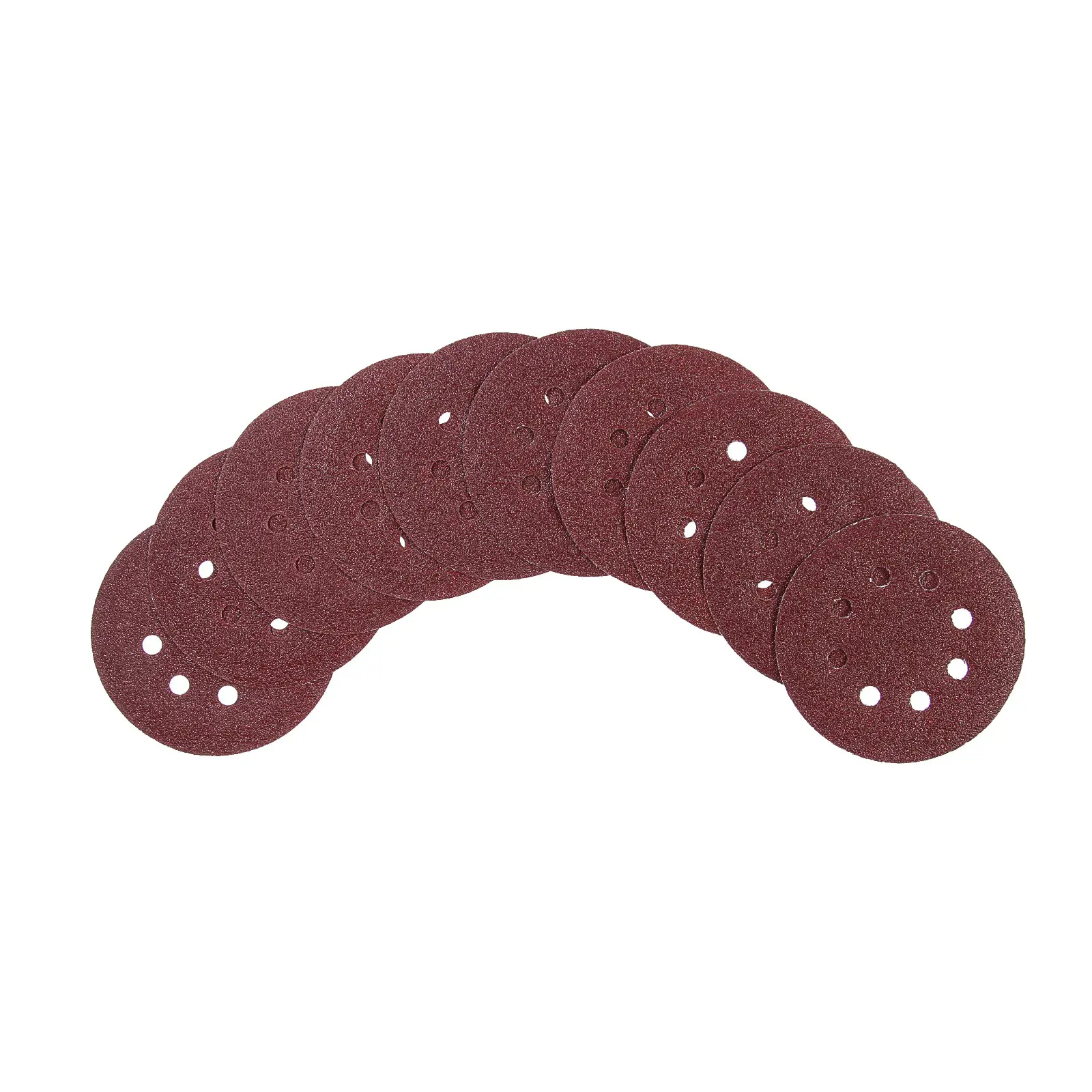 Изображение товара Круг шлифовальный по металлу Тундра 2603074, 125 мм, P60, 10 шт