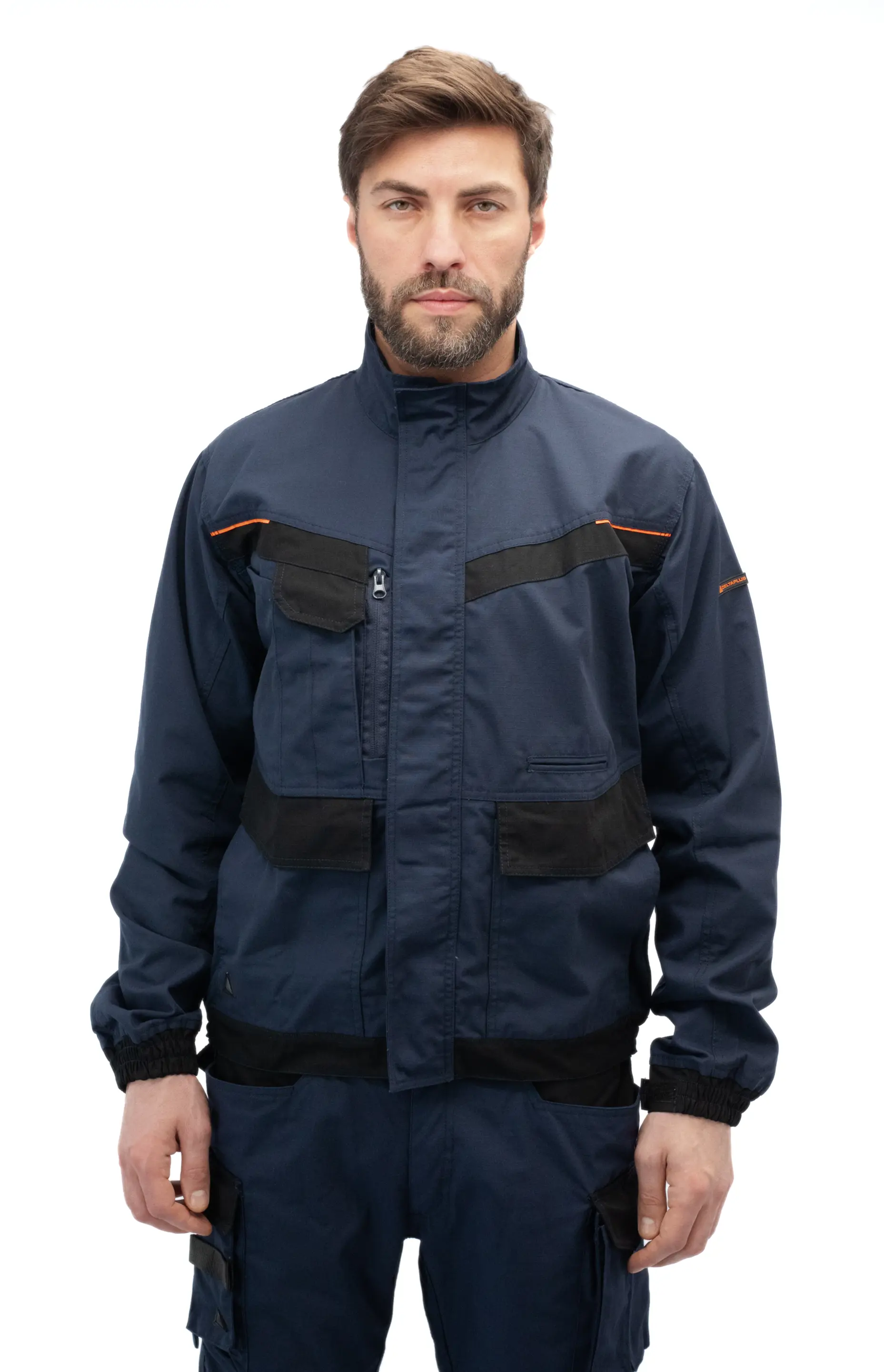 Изображение товара Куртка рабочая Delta Plus MCVE2MNTM, цвет темно-синий/черный, размер M