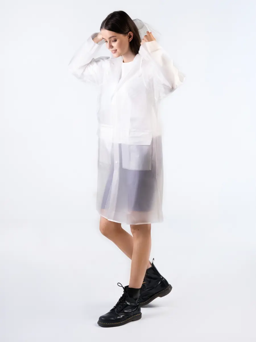 Изображение товара Дождевик Funfur 00000400289, размер Единый размер, цвет белый