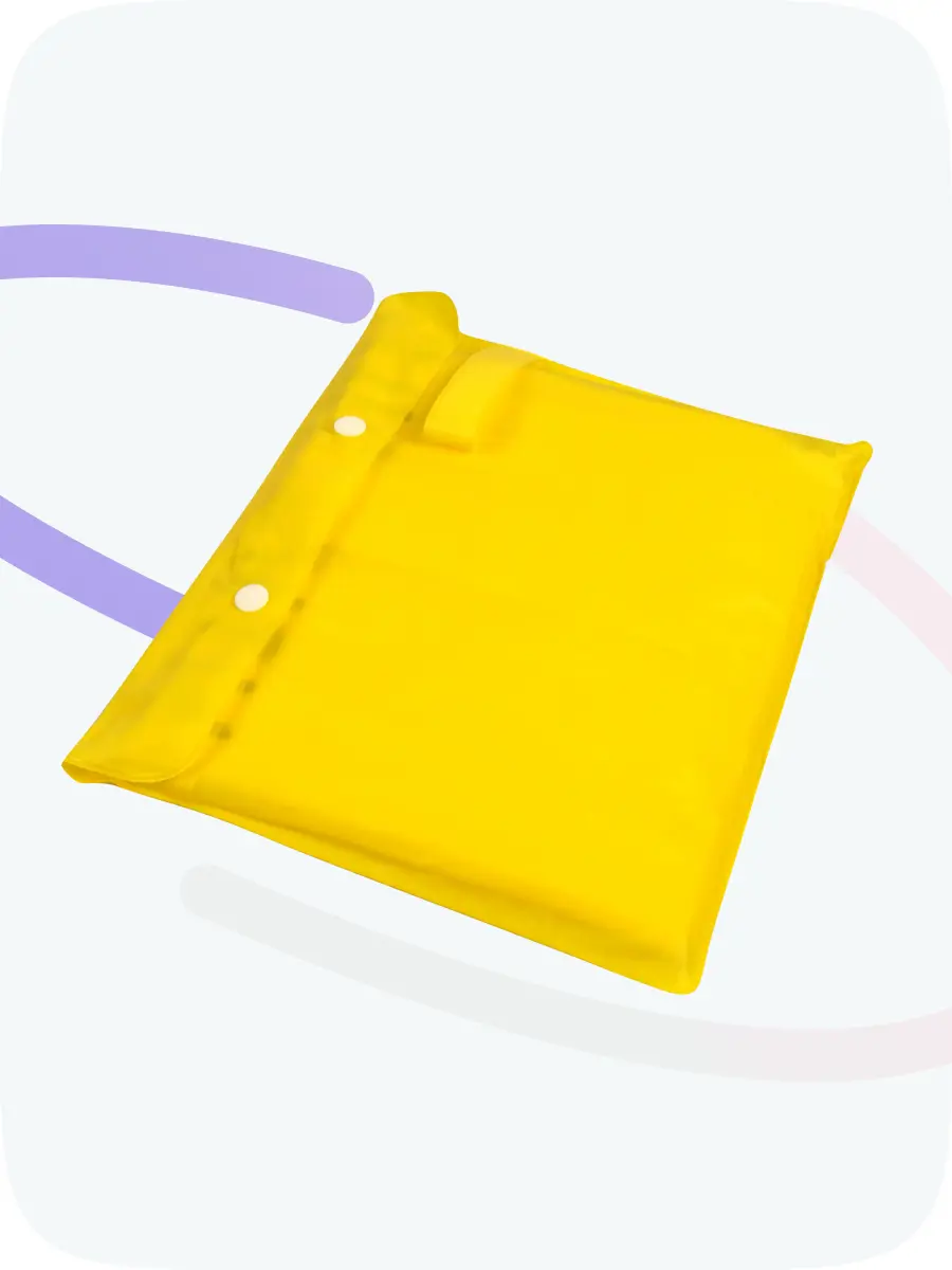 Изображение товара Дождевик Funfur 00000400296, размер XL, цвет желтый