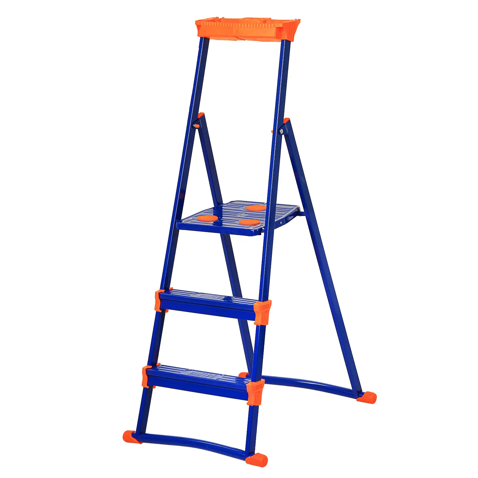 Изображение товара Металлическая стремянка Nika 3 ступени нагрузка 150 кг Россия