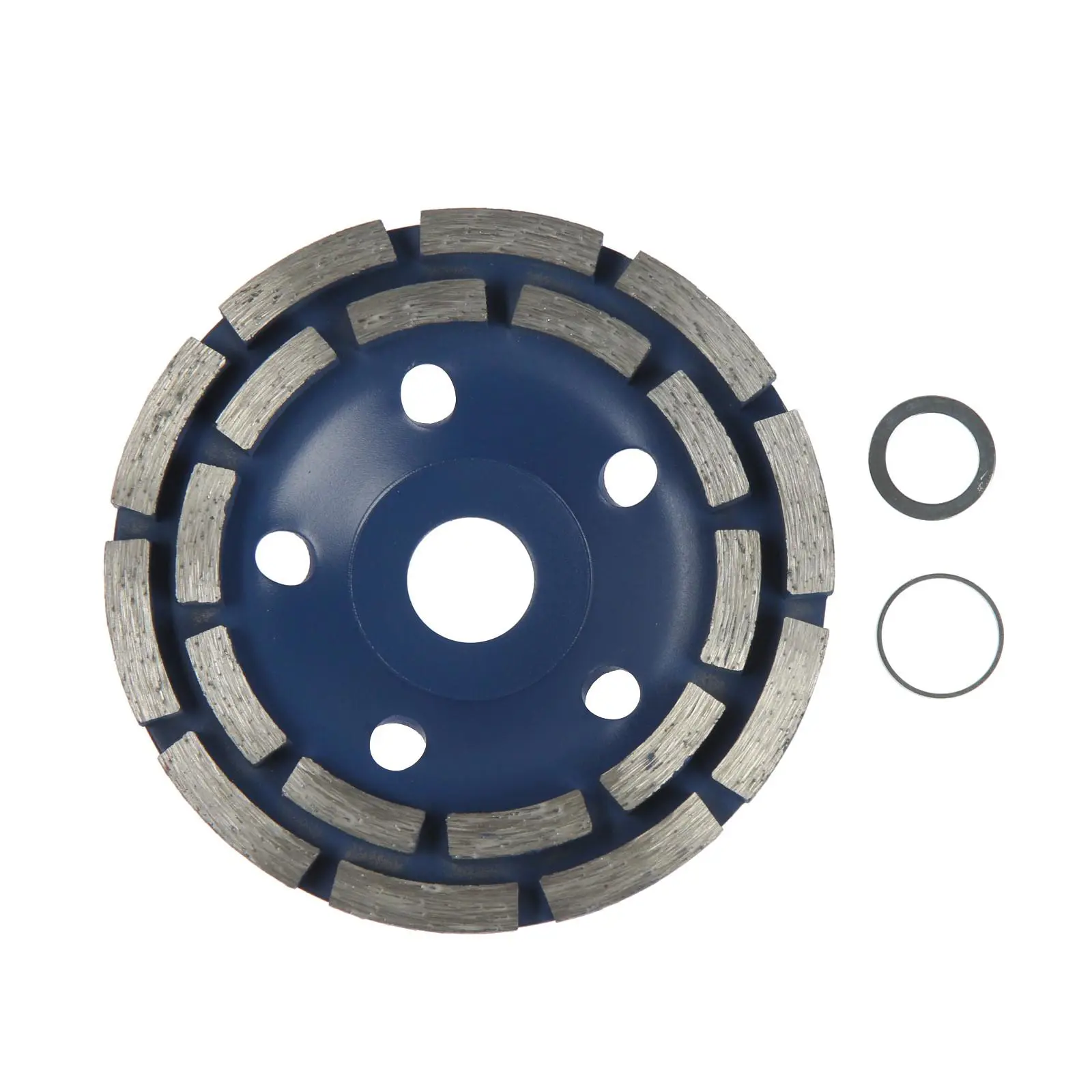 Изображение товара Чашка алмазная двухрядная Тундра 125 мм для бетонного и каменного покрытия