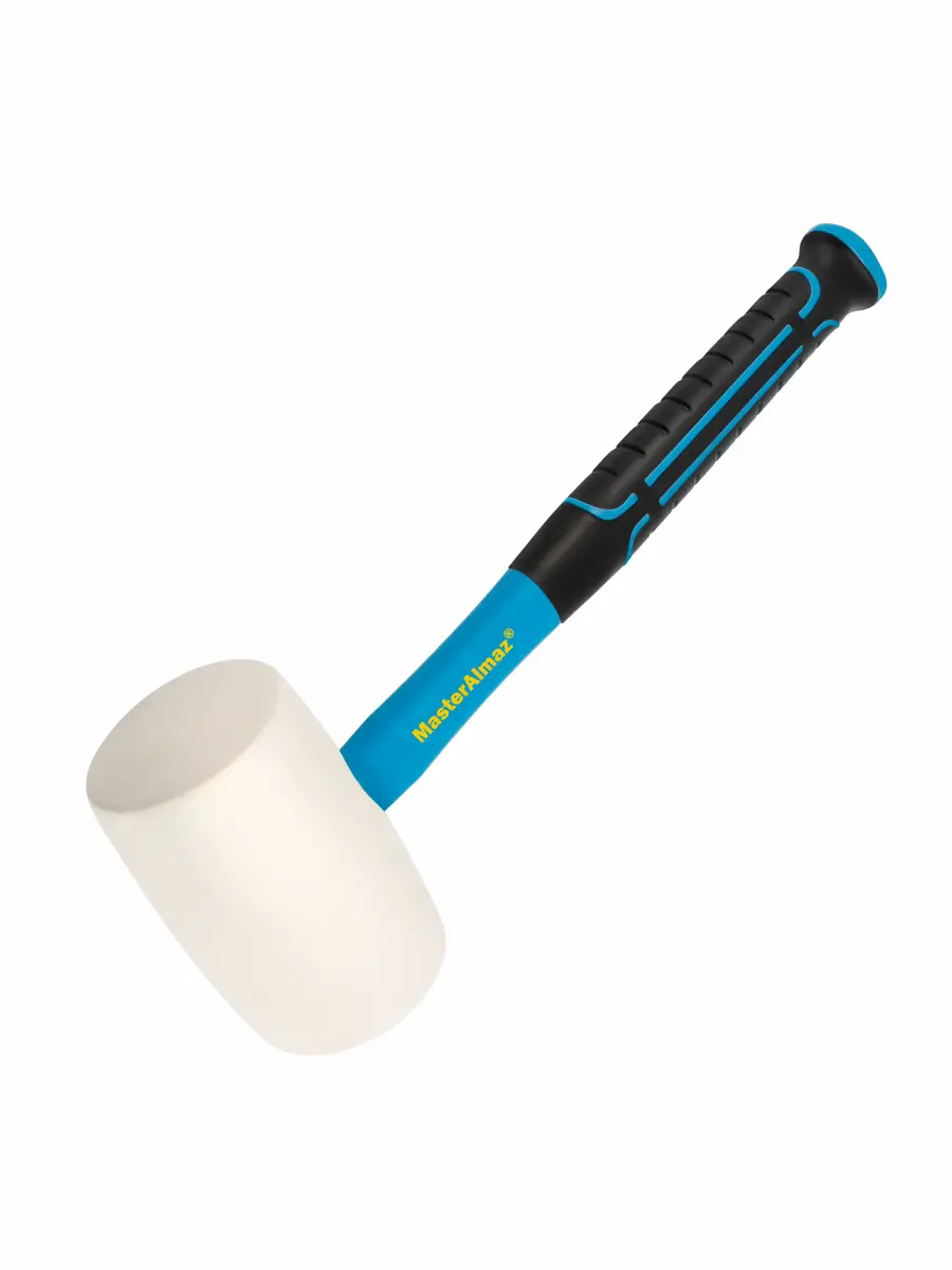 Изображение товара Киянка резиновая Мастералмаз белая 900 г модель 10507027