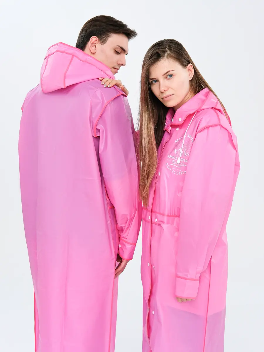 Изображение товара Дождевик Roadlike 00000381162 размер XL, розовый
