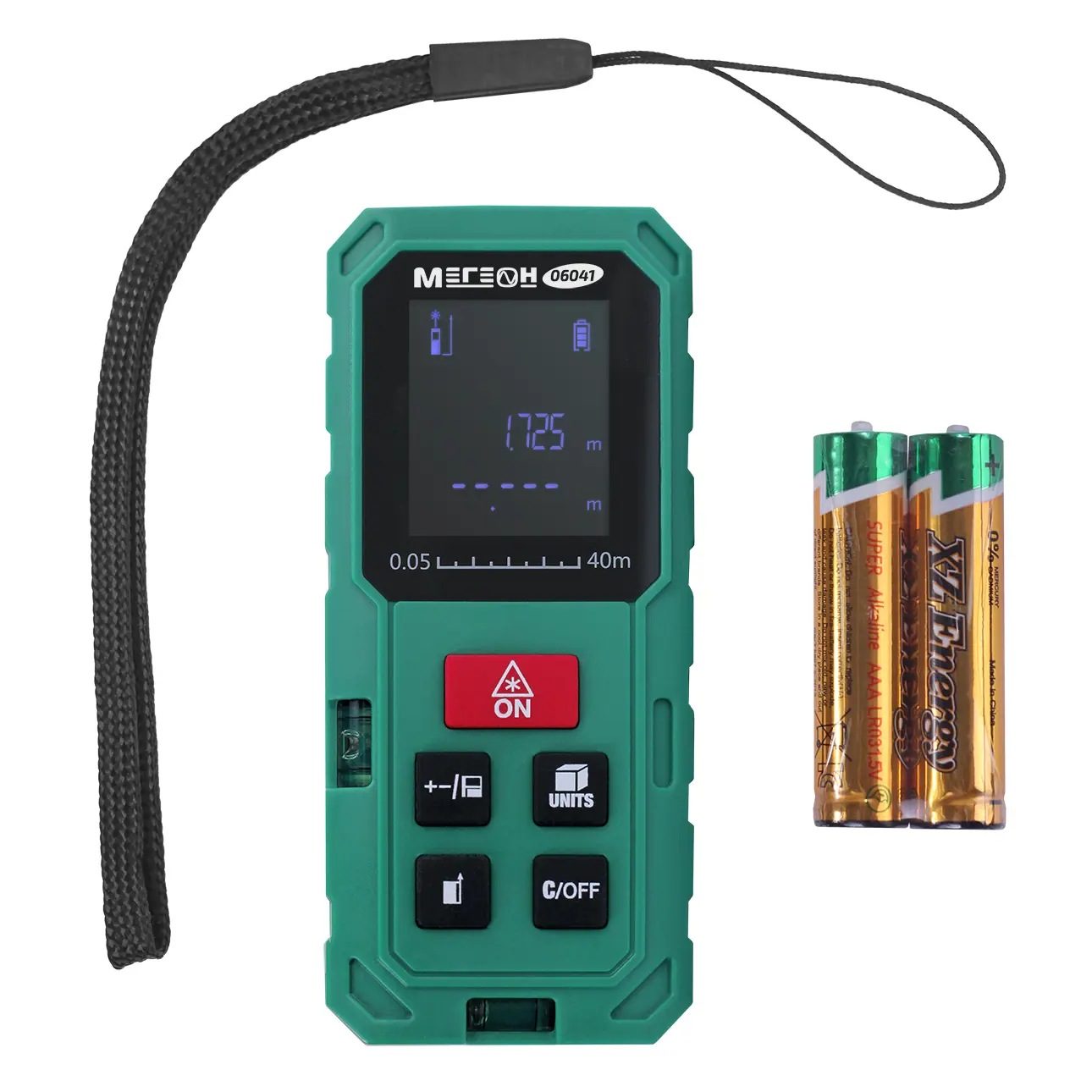 Изображение товара Дальномер лазерный Мегеон 06041, до 40 м