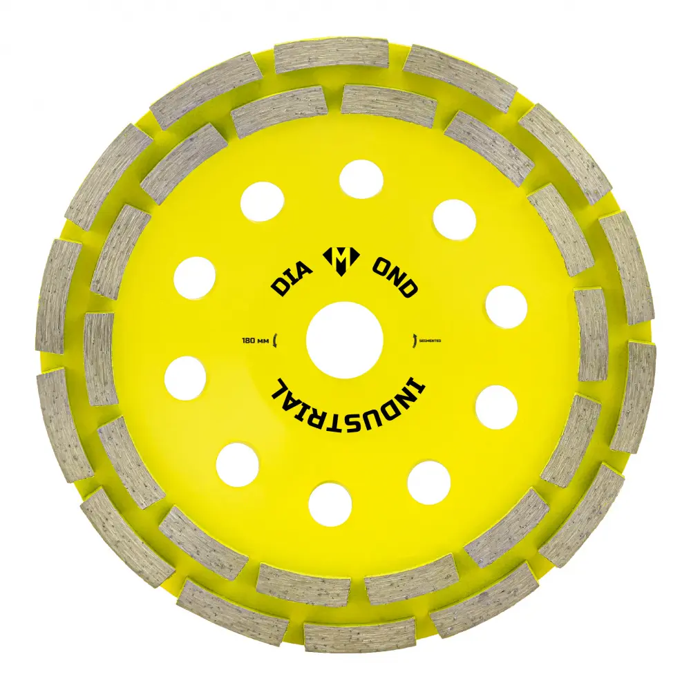 Изображение товара Чашка алмазная двухрядная Diamond Industrial 180x22.2 мм