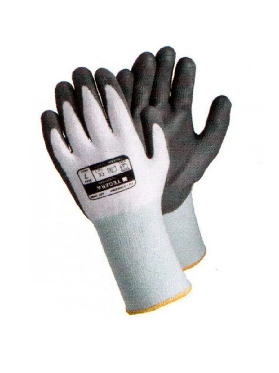 Изображение товара Перчатки нейлоновые Tegera 10990-9, размер 9, обливные, со стойкостью к порезам