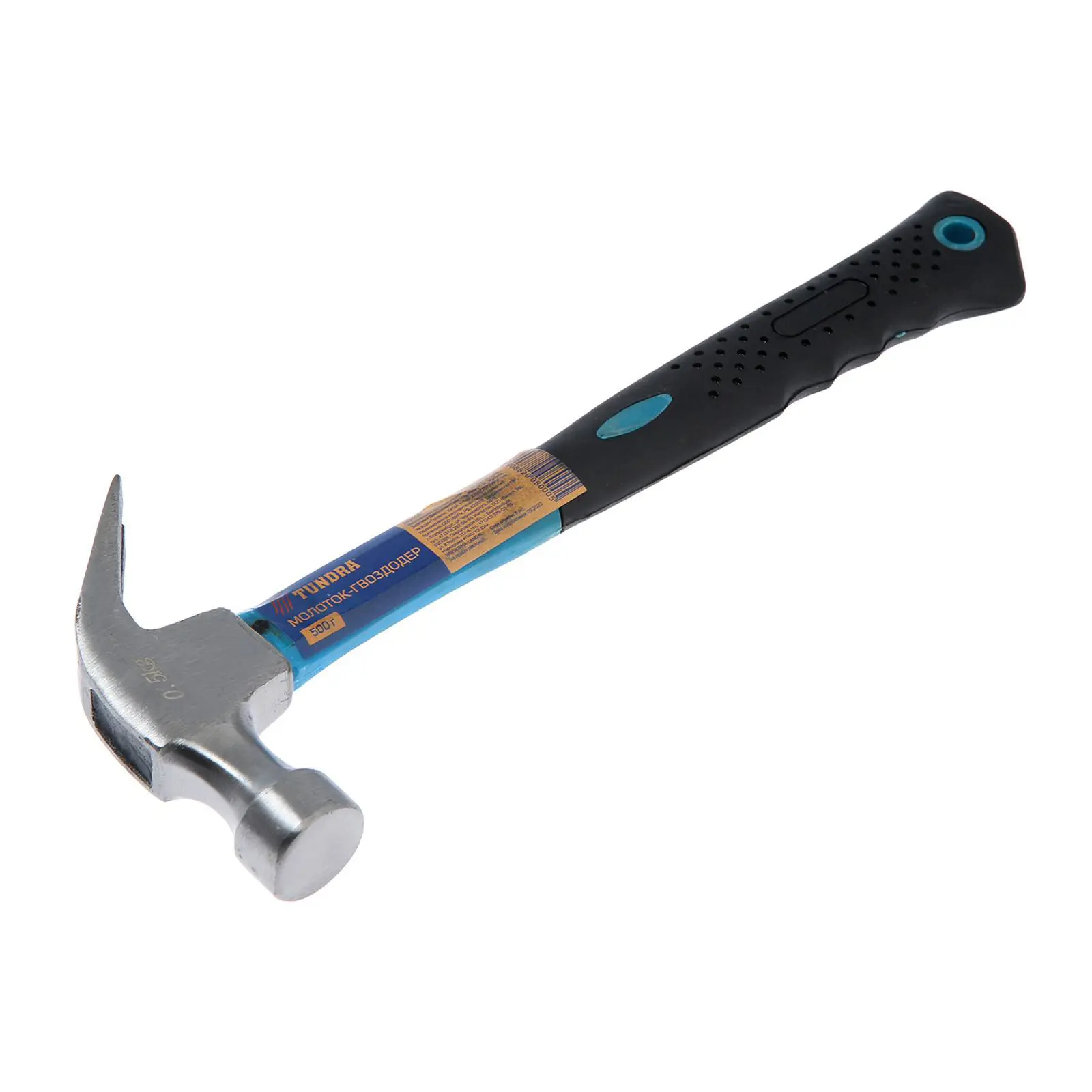 Изображение товара Молоток столярный Tundra 882008 фиберглассовая рукоятка 500 г
