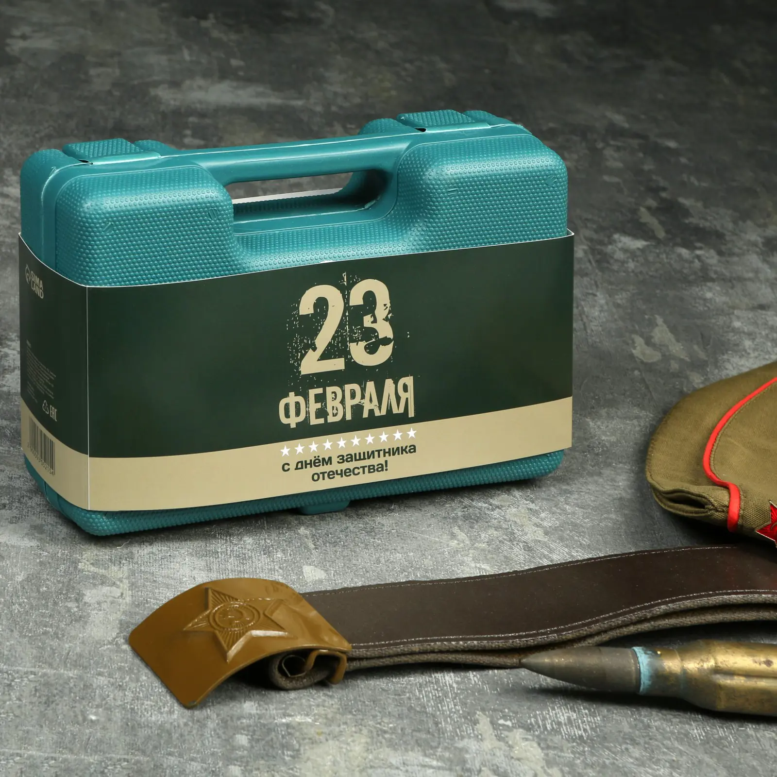 Изображение товара Набор инструментов Lom 23 февраля 9305215, 7 предметов