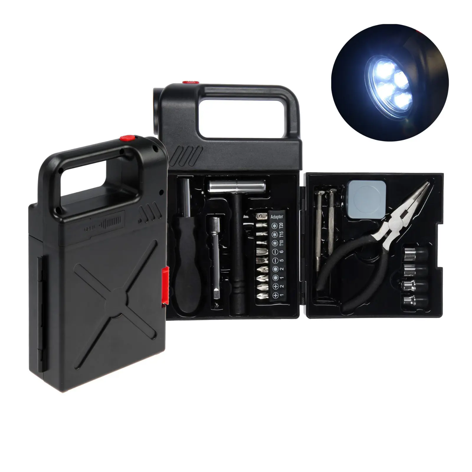 Изображение товара Набор инструментов Tundra 5084193 21 предмет в пластиковом боксе